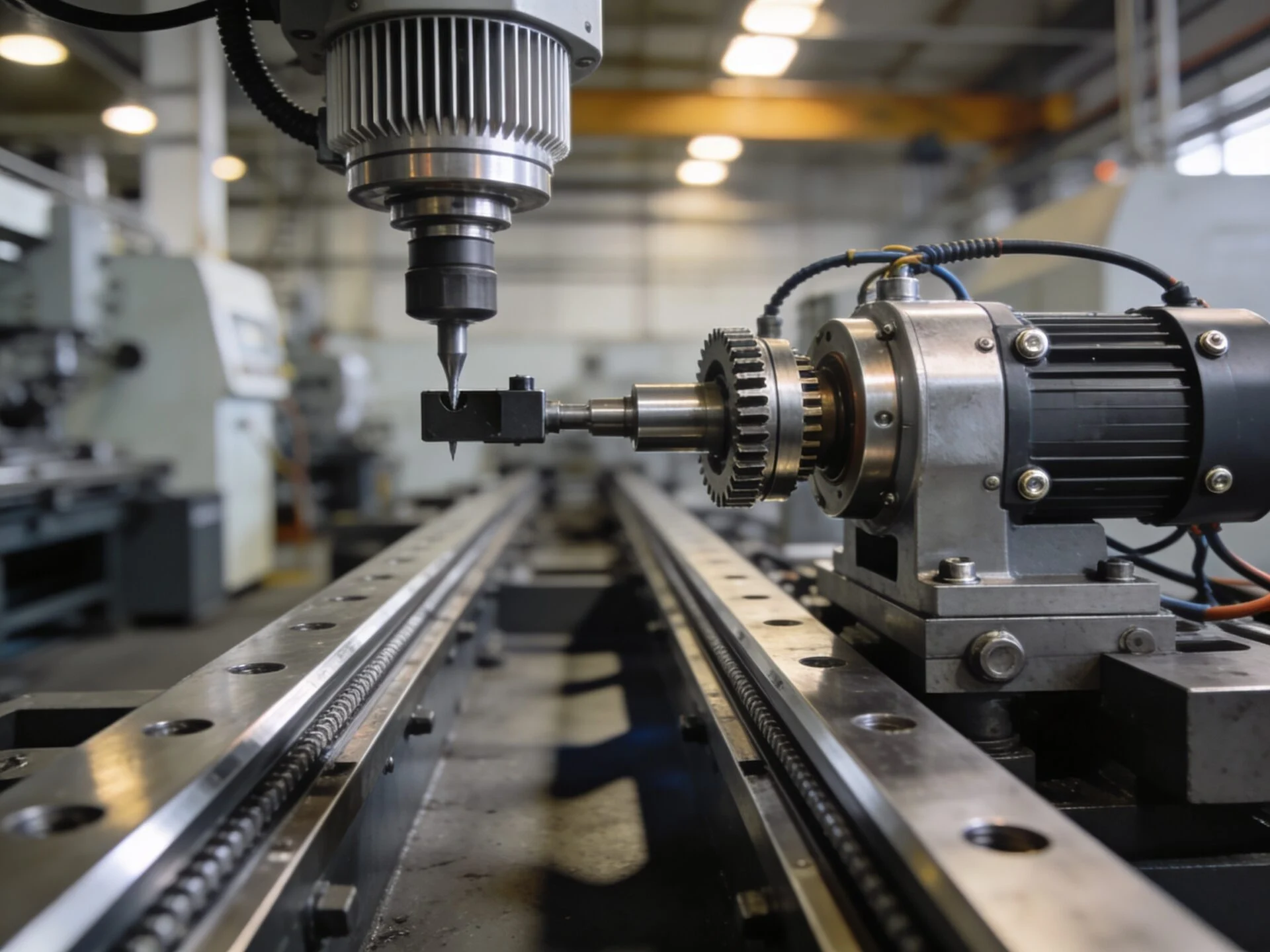 Advanced 5 axis CNC router with rotary head