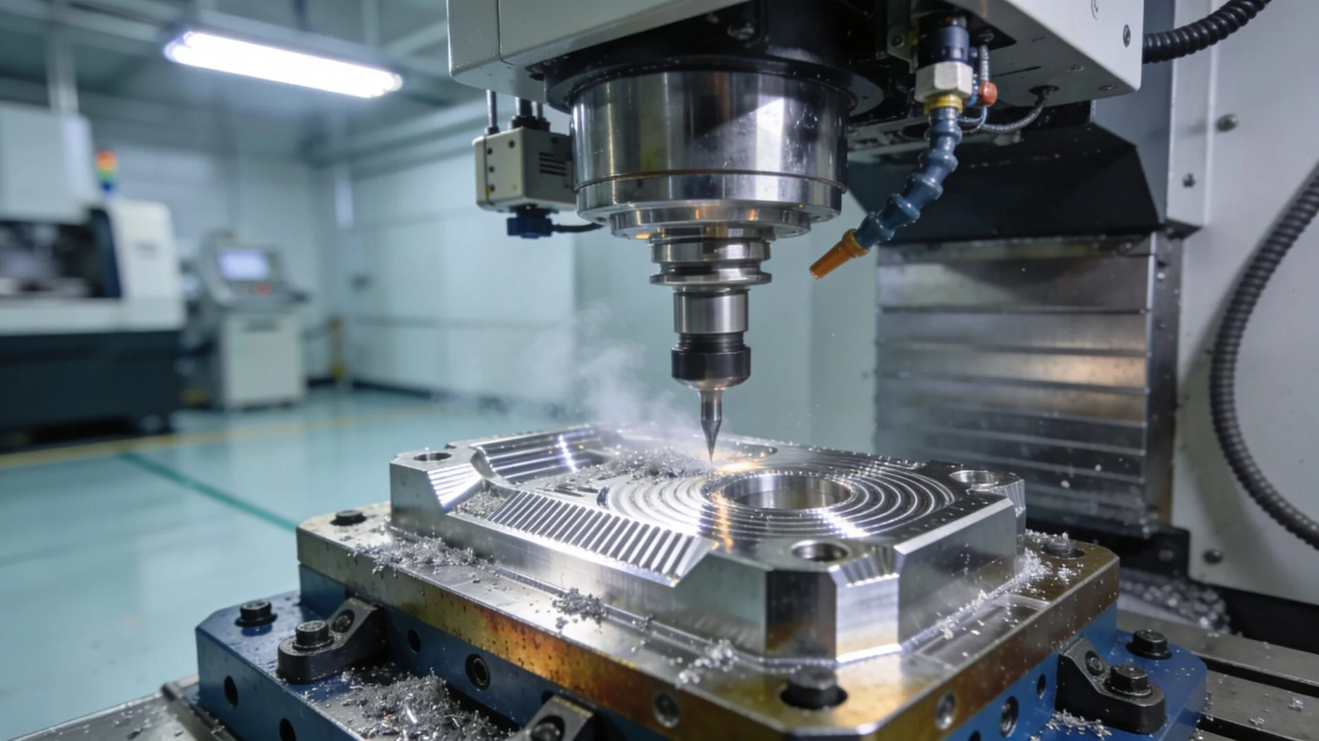 Aerospace component machining