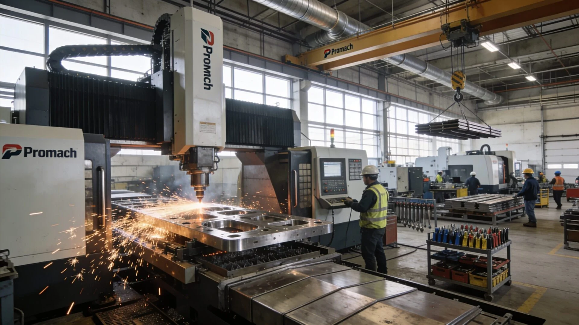 Automotive industry CNC and laser cutting application