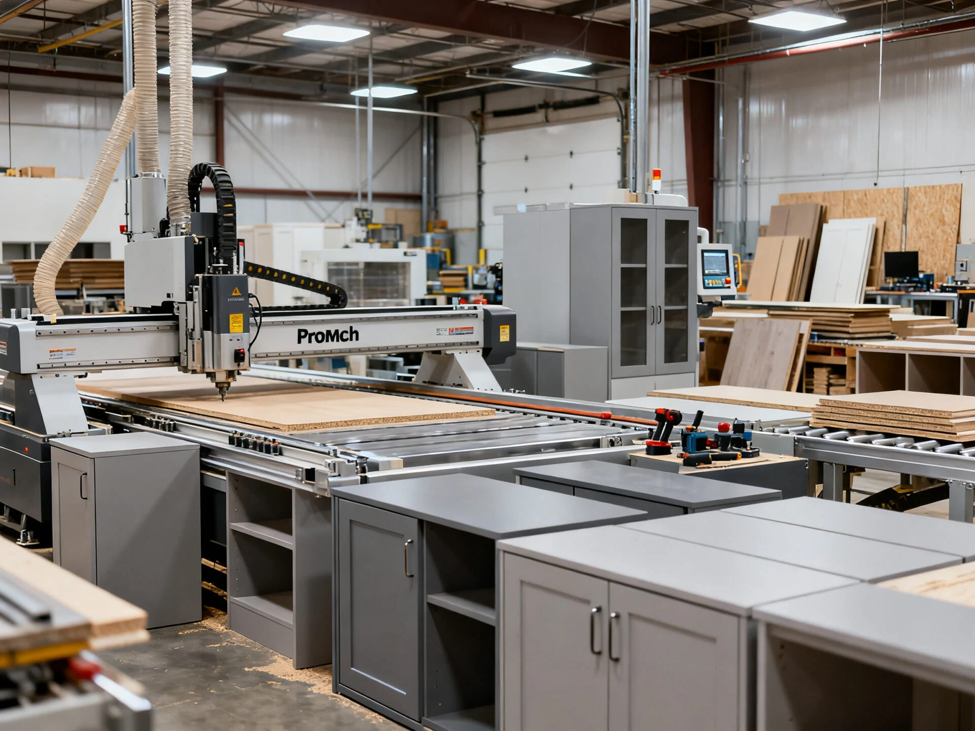 Cabinet woodworking project