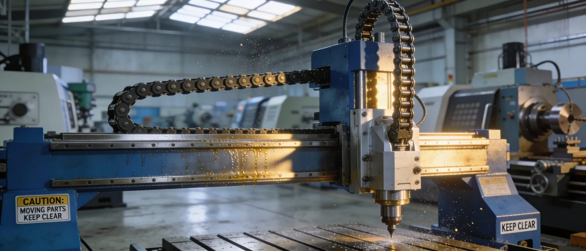 Chain type automatic tool changer