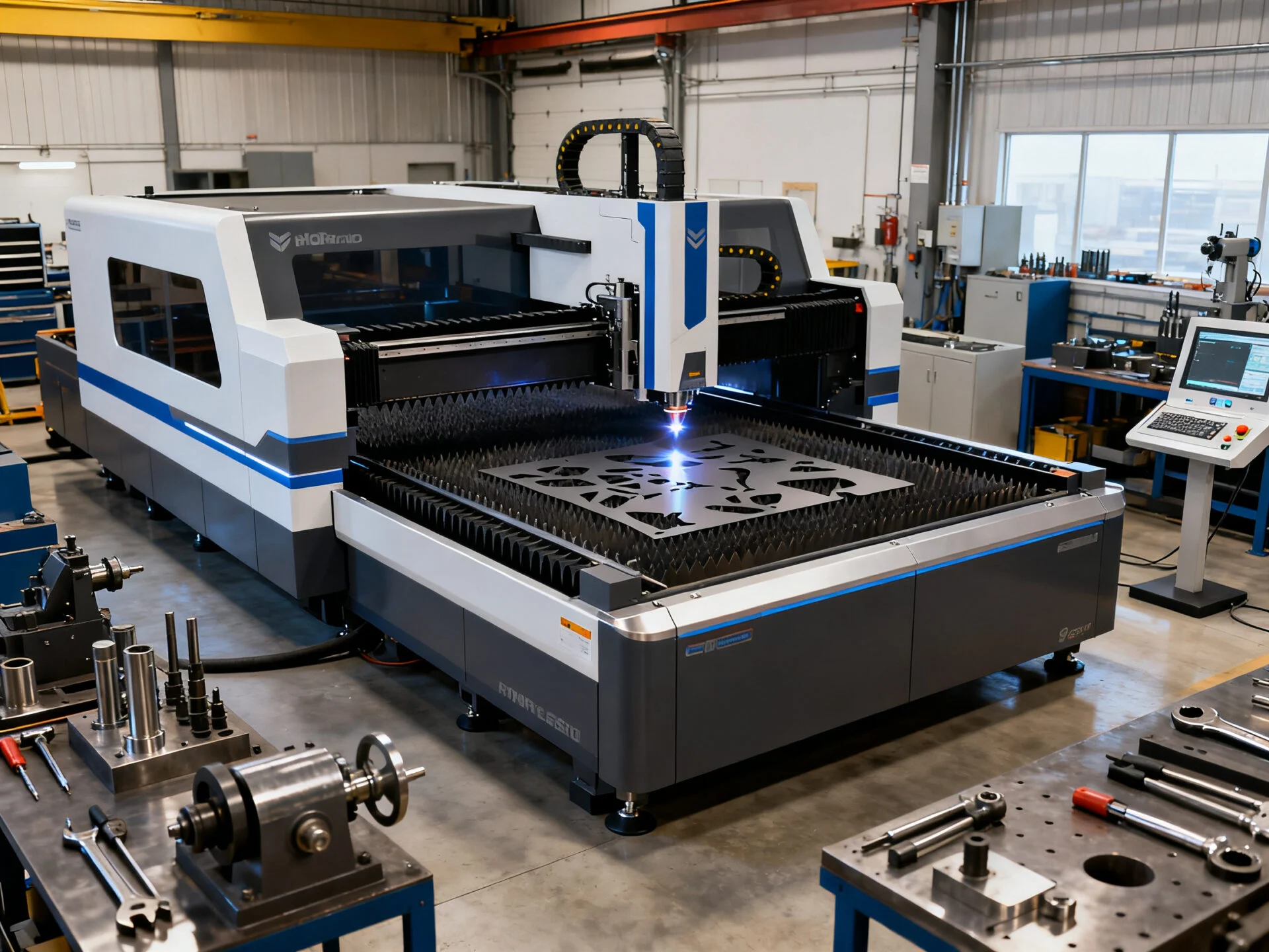 CNC and laser manufacturing equipment