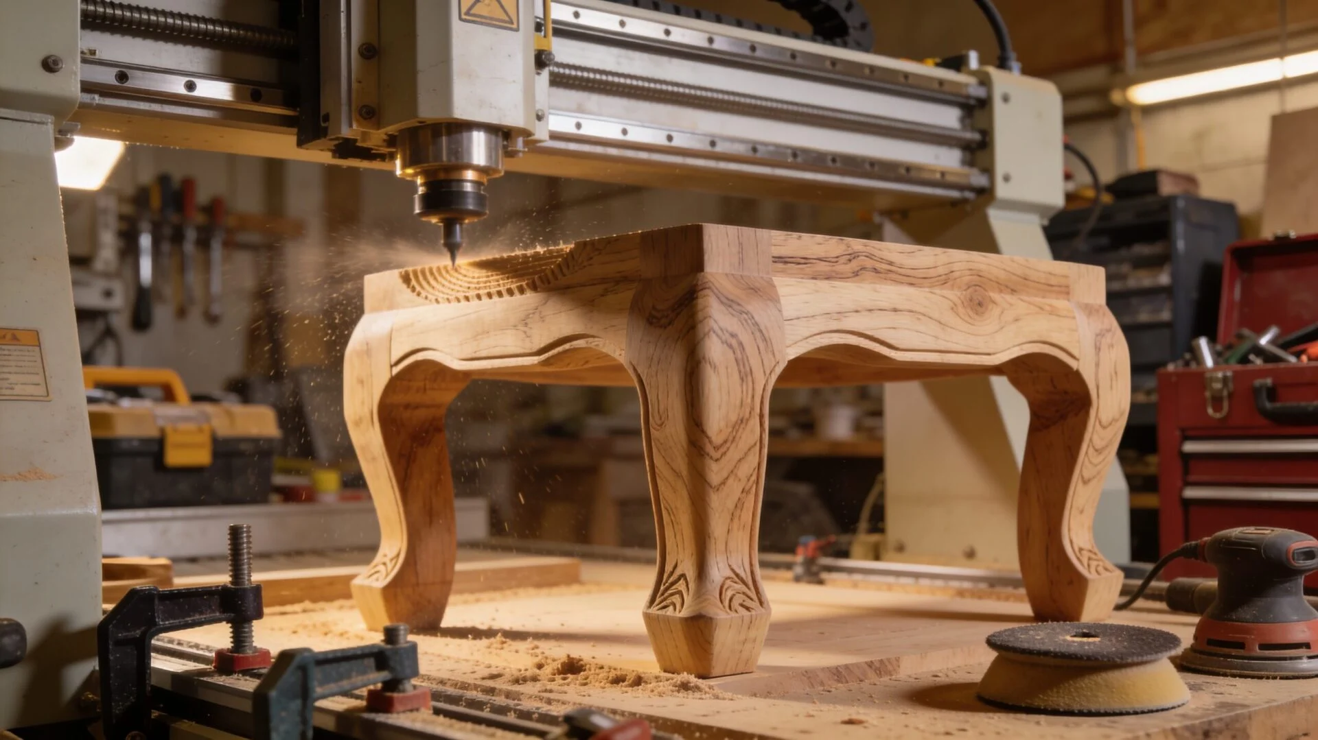 CNC Lathe for Furniture Legs and Posts