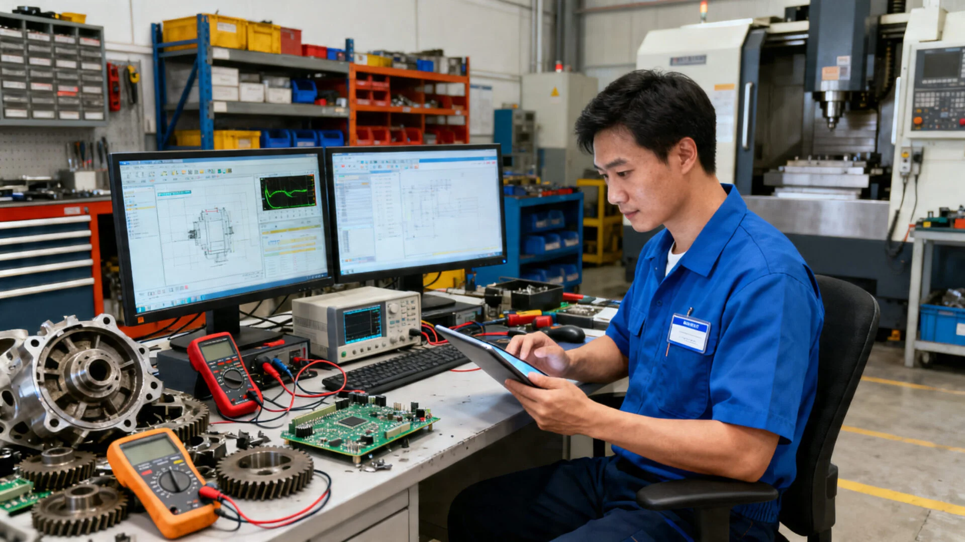 CNC Lathe Machine receiving after-sales support