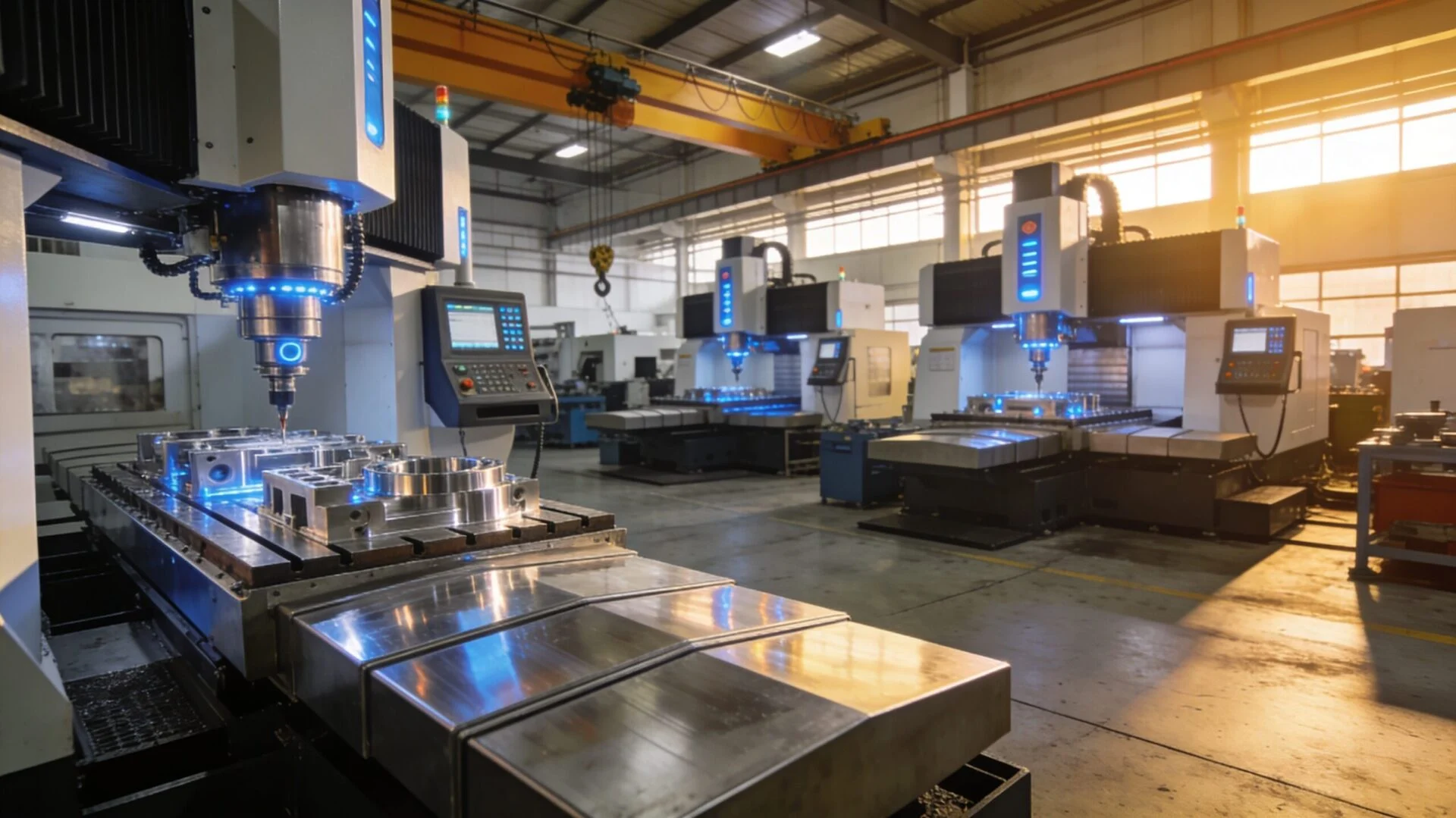 CNC machining service center for precision quality assurance