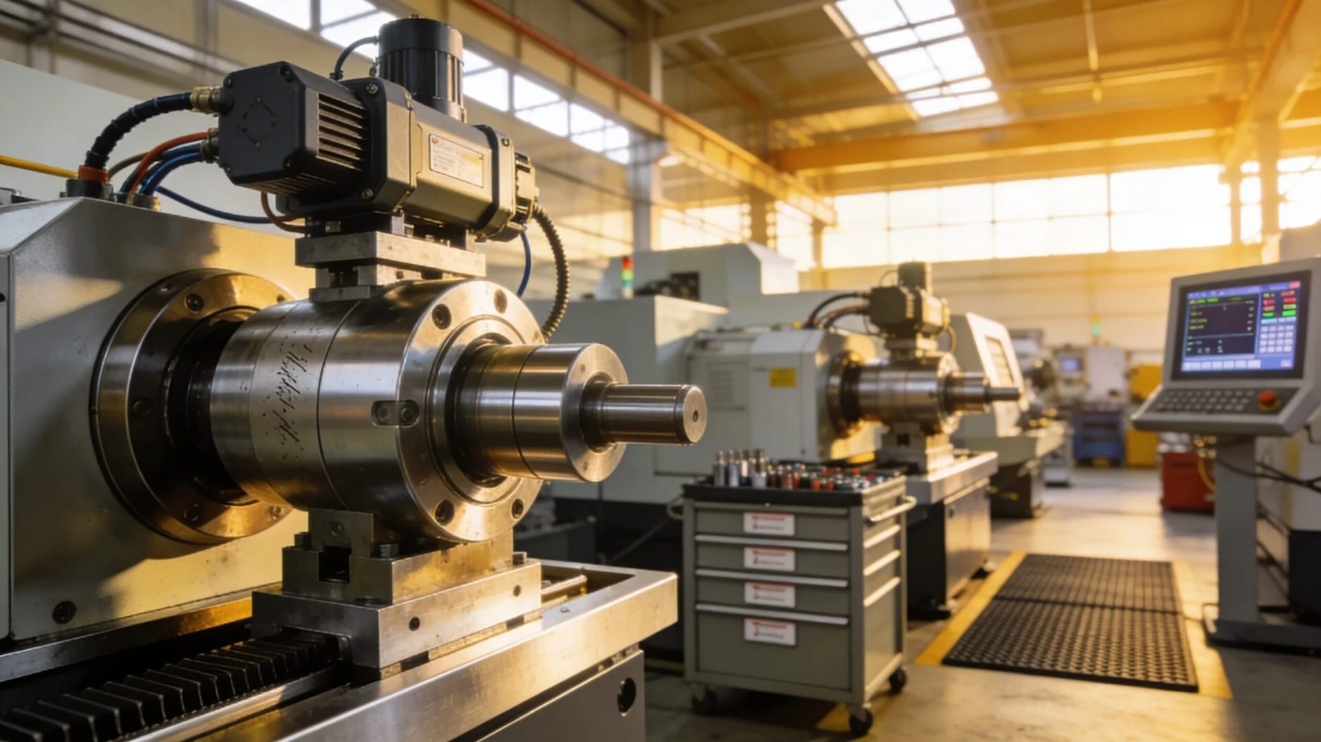 CNC Spindles and Drive Motors