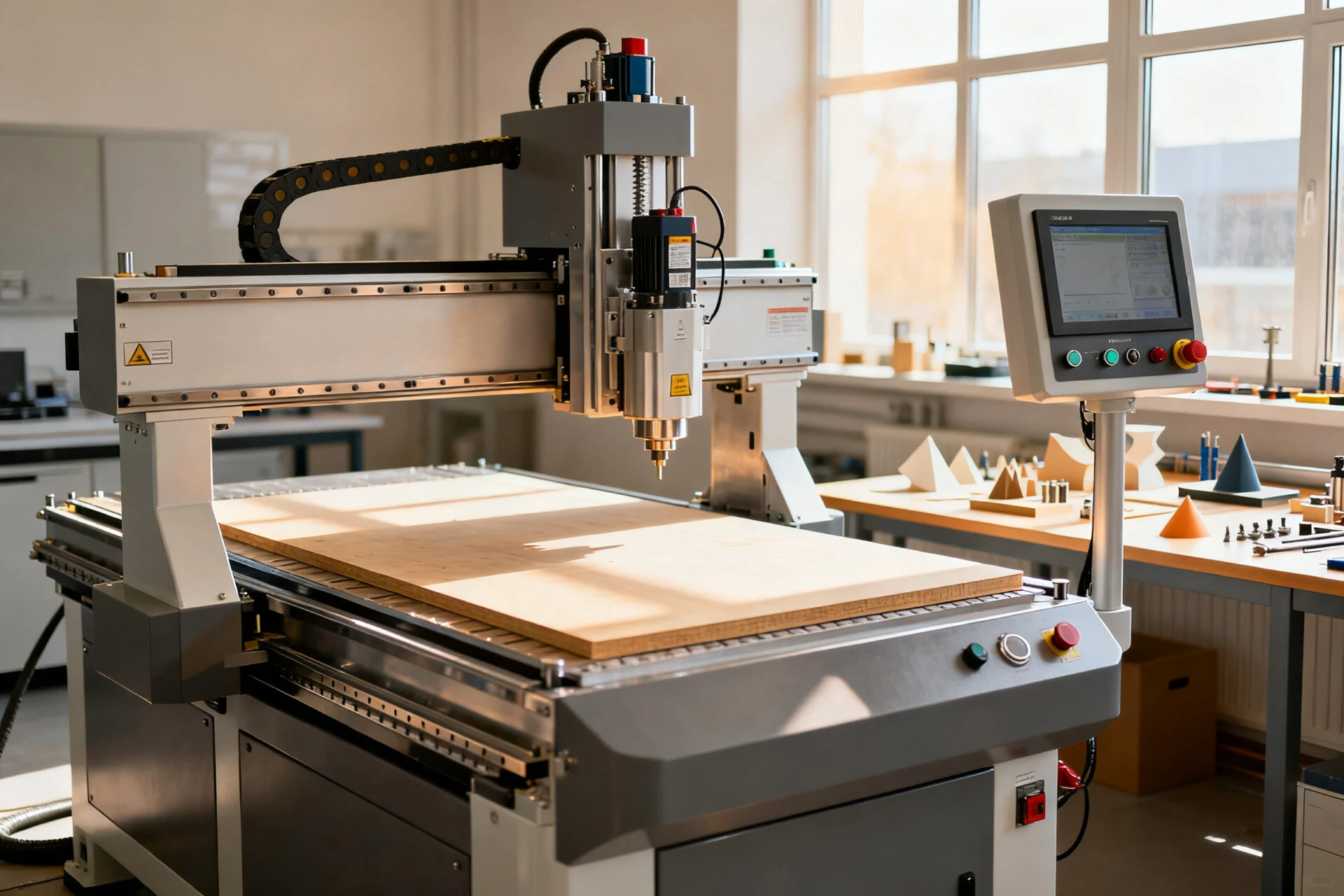 Compact 5 Axis CNC Router for high-precision prototypes