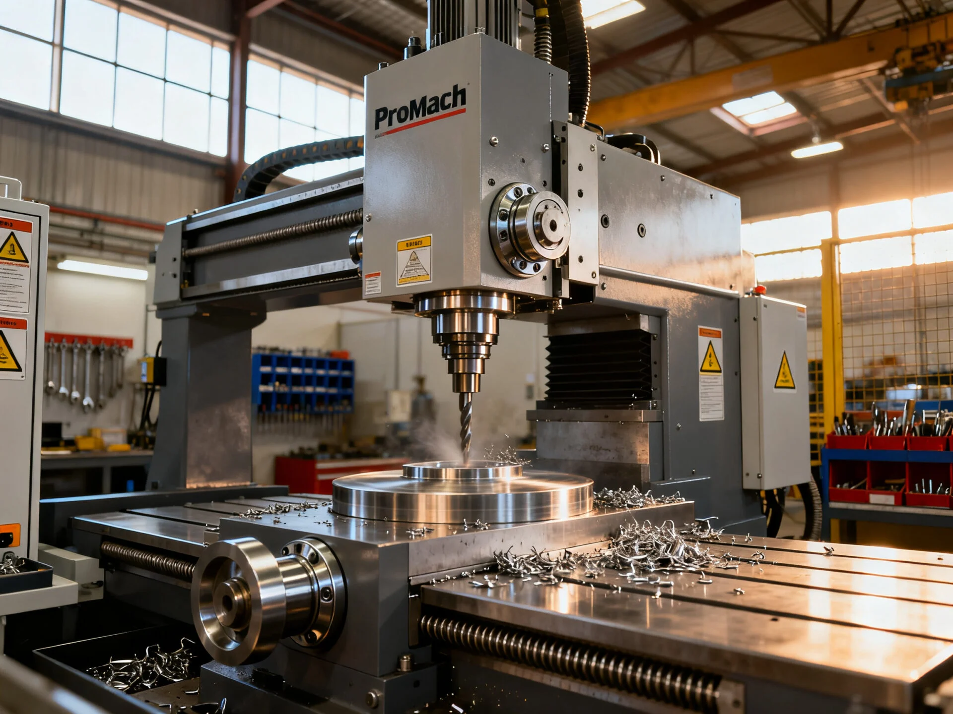 Comparison of prototype components and machined mold tools