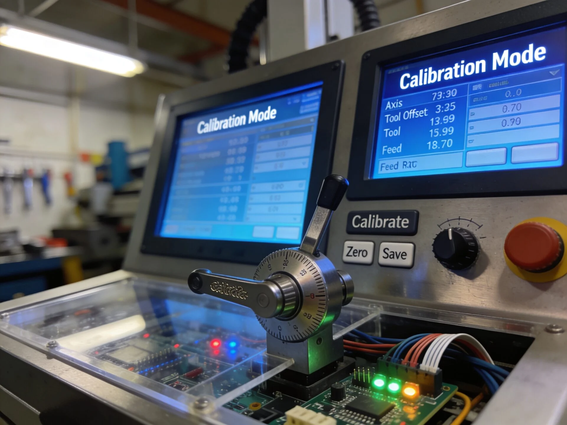 Configuration settings display
