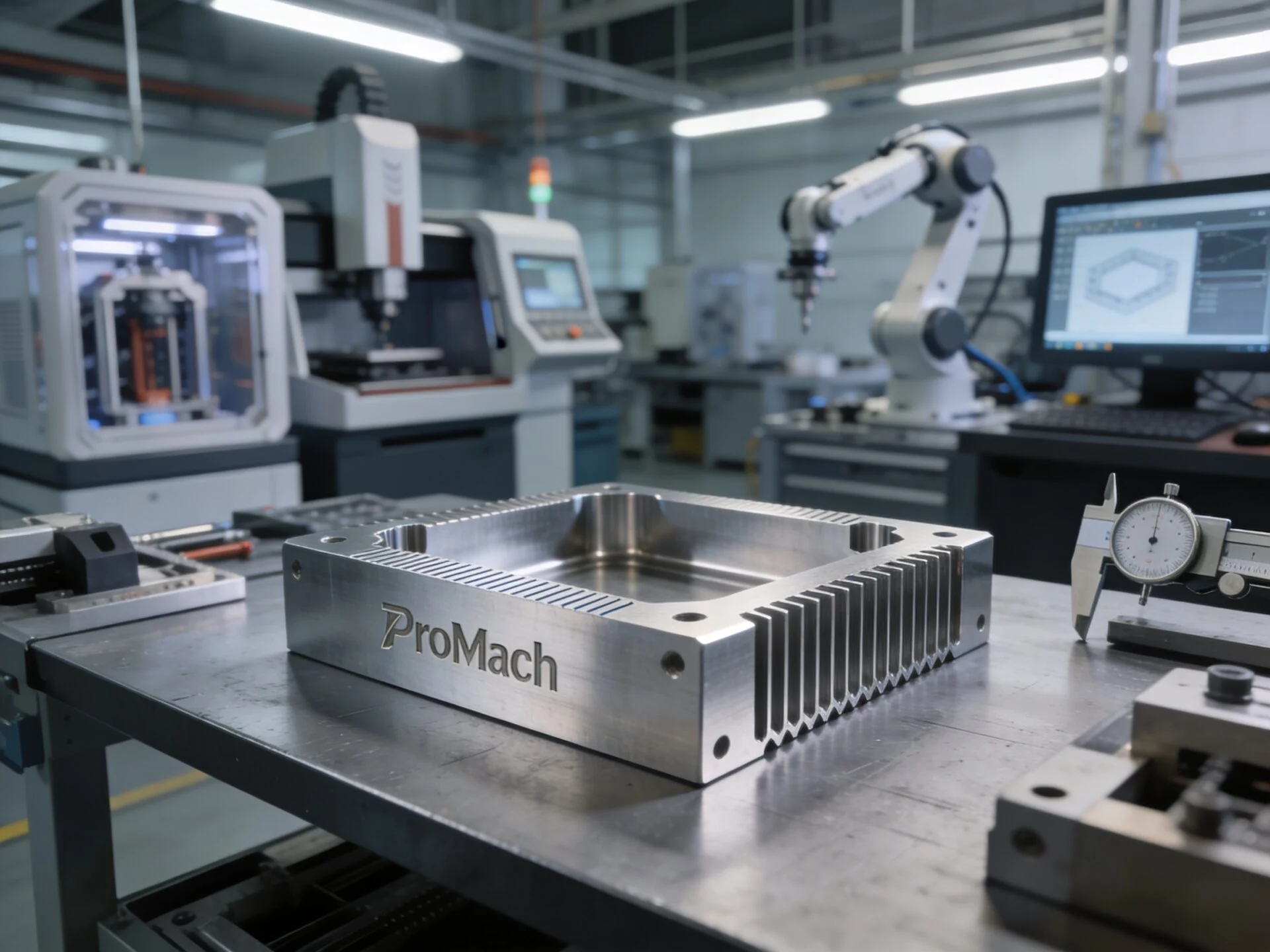 Custom metal enclosure fabrication project