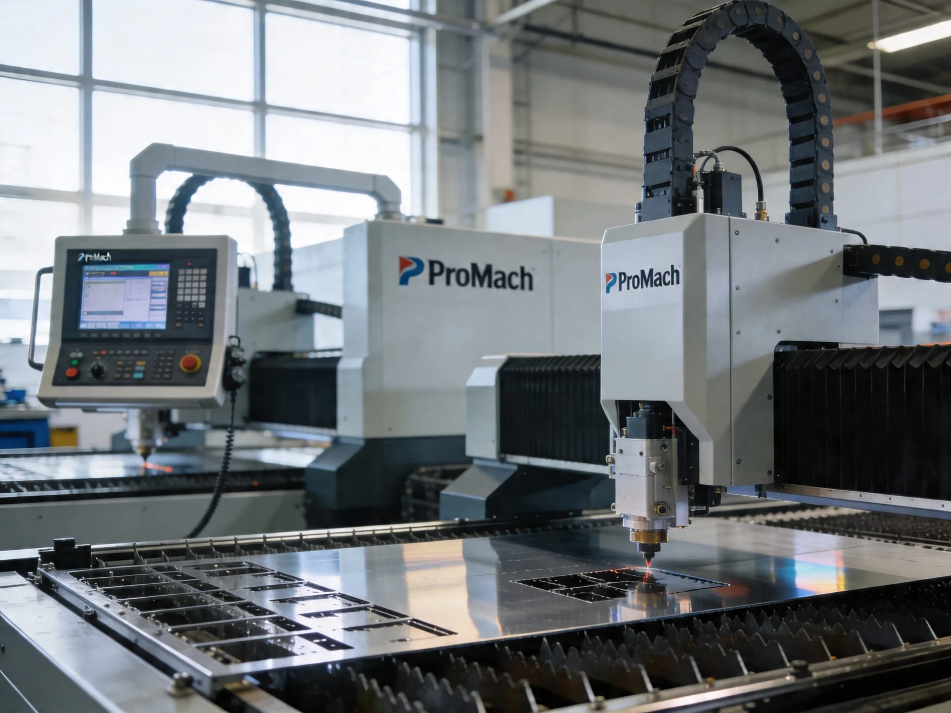 Customized CNC and laser cutting solutions manufactured by ProMach