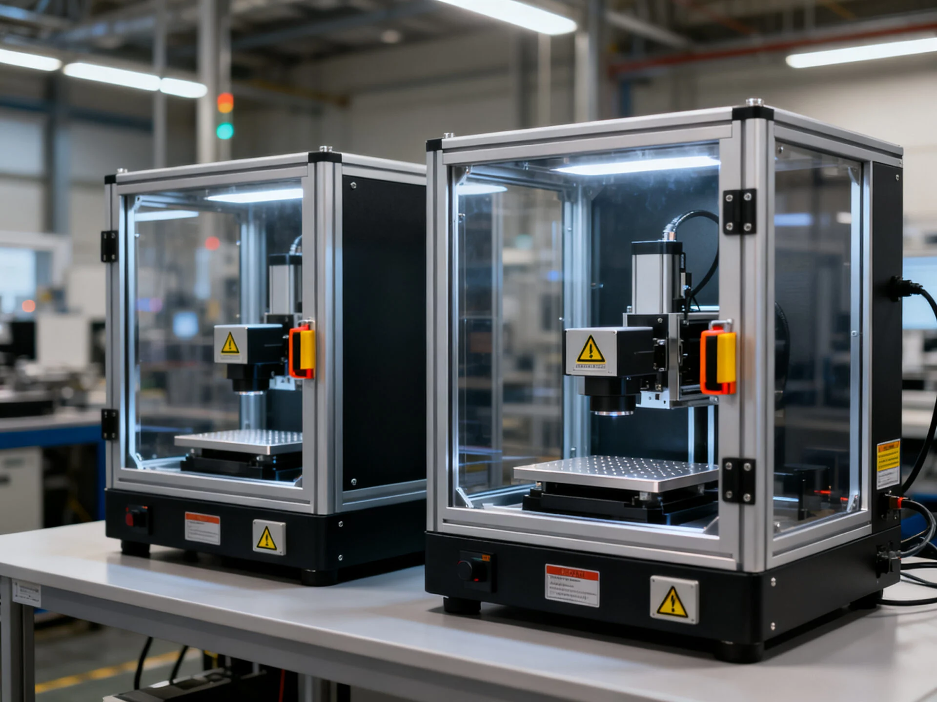 Desktop laser marking machine