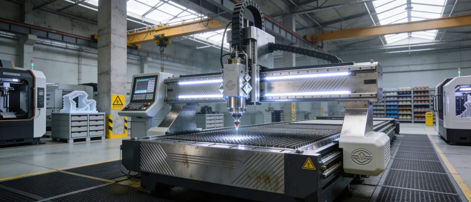 Diagram of five-axis CNC machining