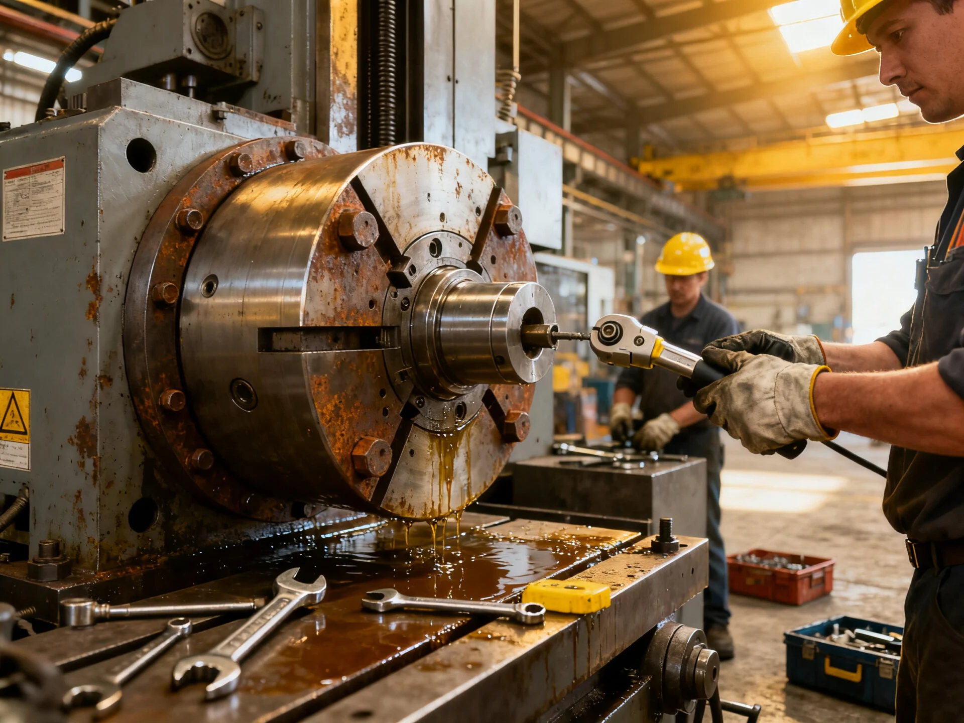 Equipment installation setup