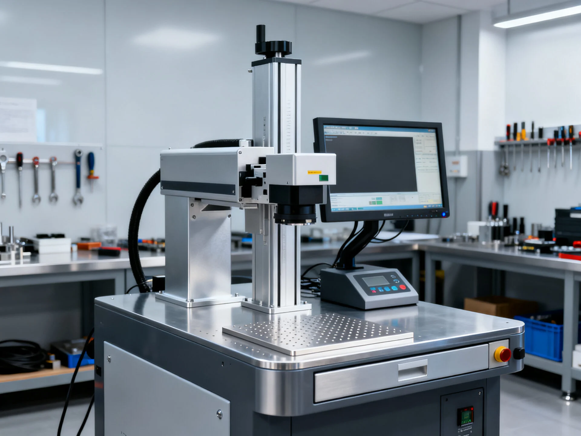 Fiber laser marking machine quality inspection