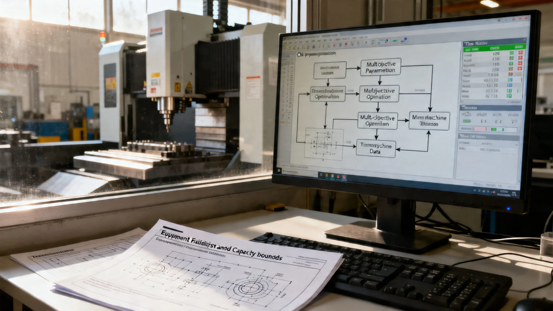 Flow chart of multi-objective parameter optimization