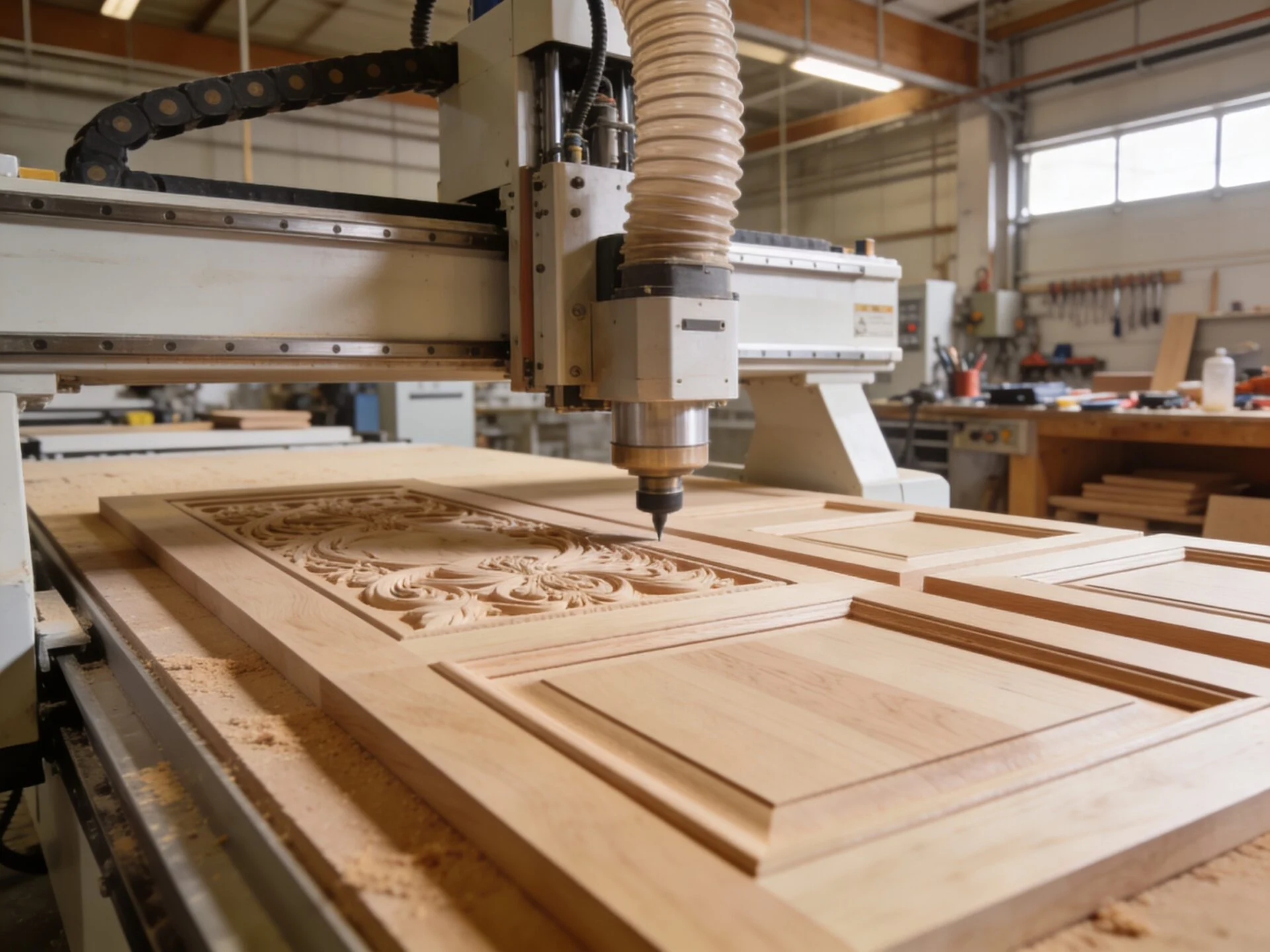 Furniture Cabinet Manufacturing CNC process