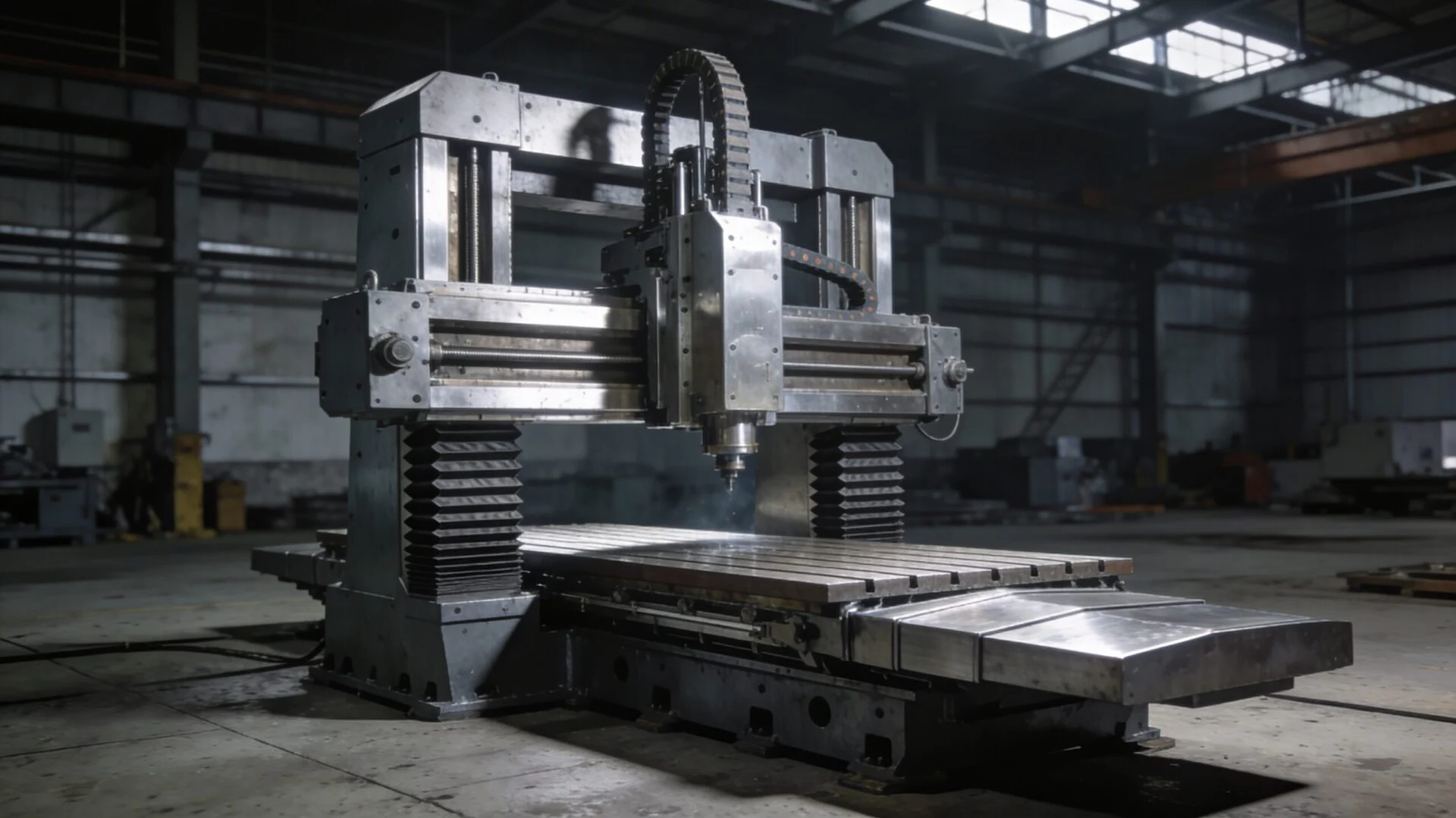 Heavy-Duty Metal CNC Milling Machine