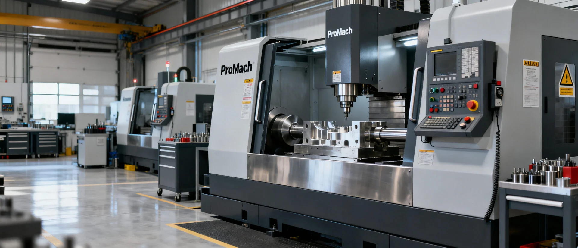 High-precision CNC milling