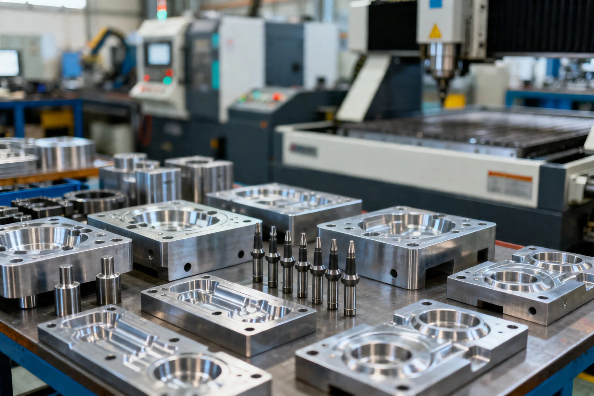 High-precision CNC mold making and rapid prototyping equipment