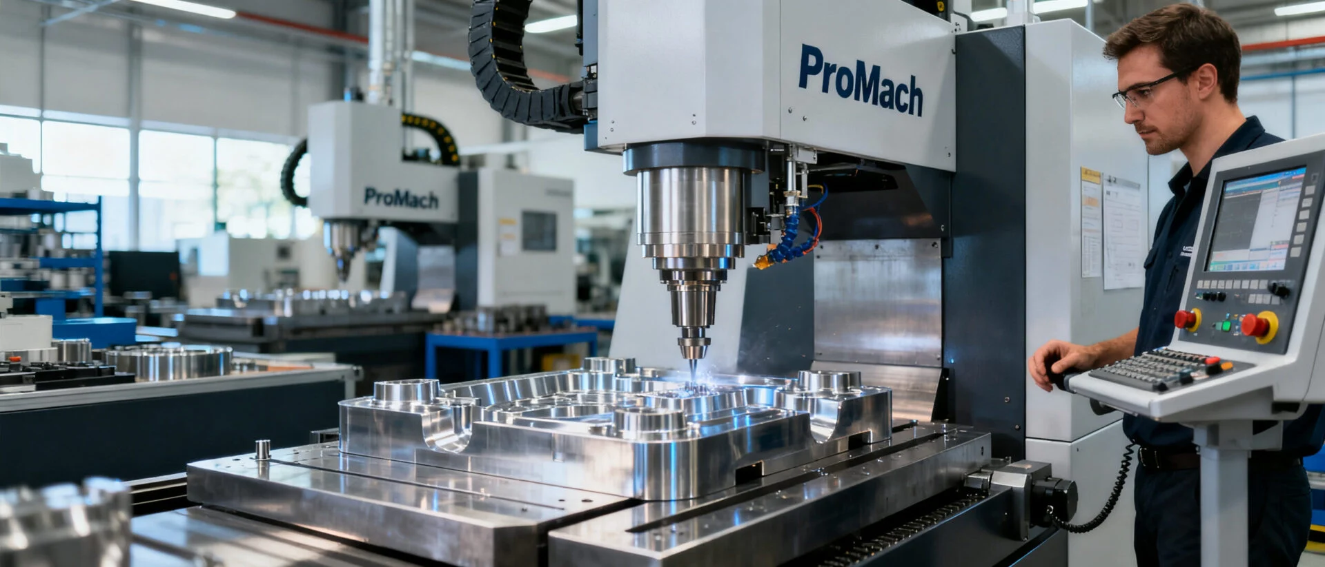 High-speed CNC milling for precision mold and die manufacturing