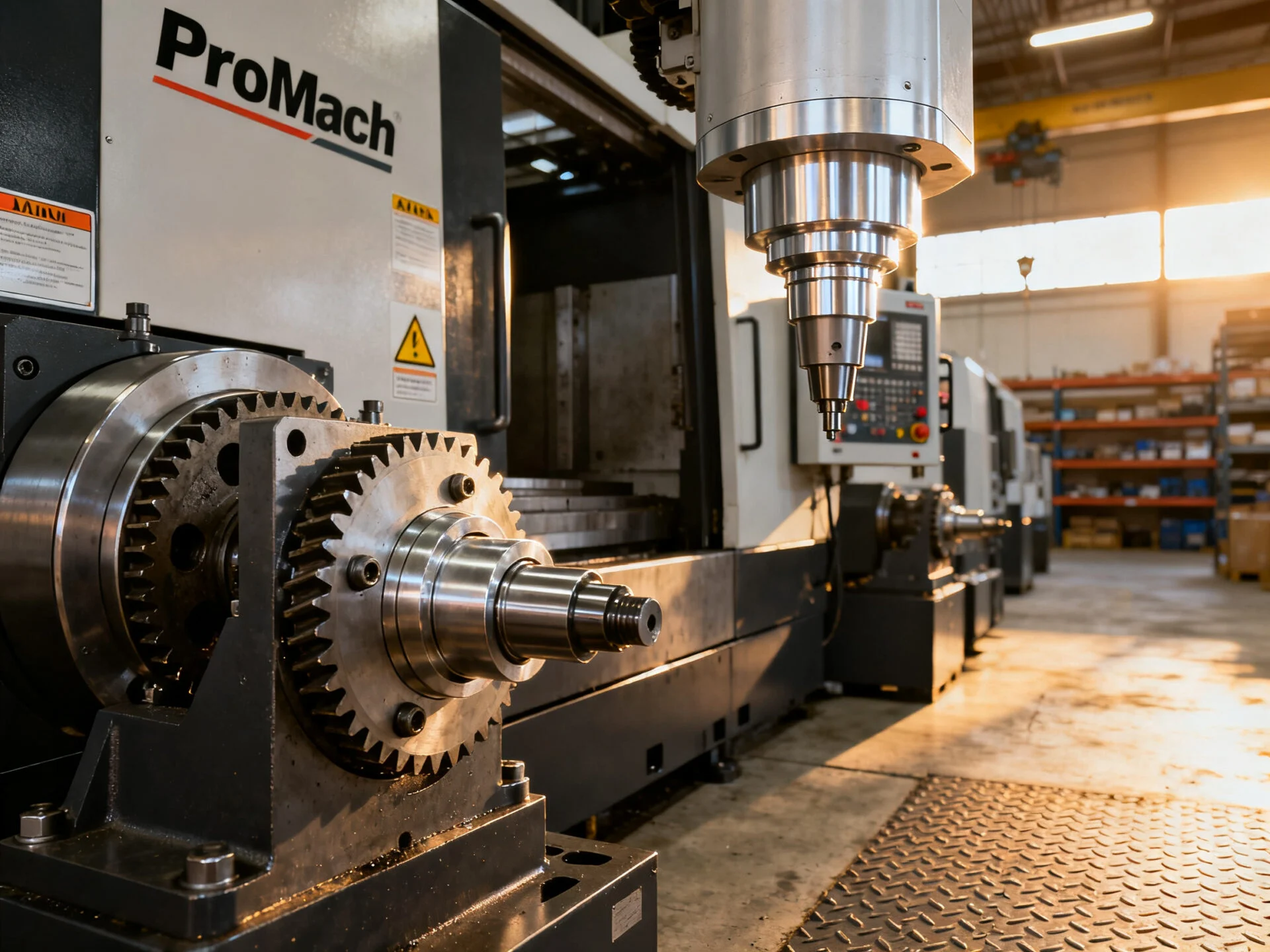 Industrial CNC equipment supporting project delivery capacity