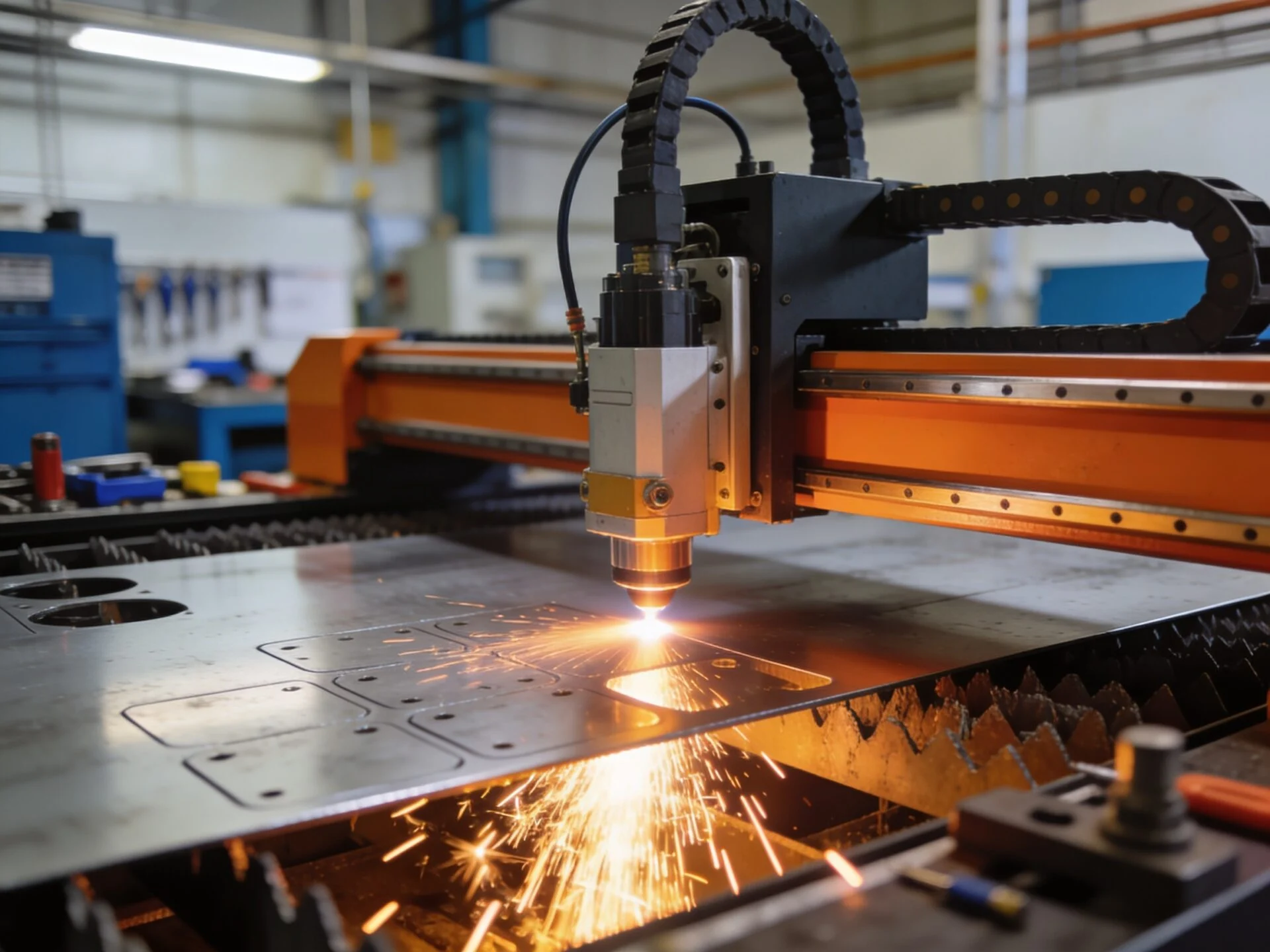 Industrial CNC laser parts