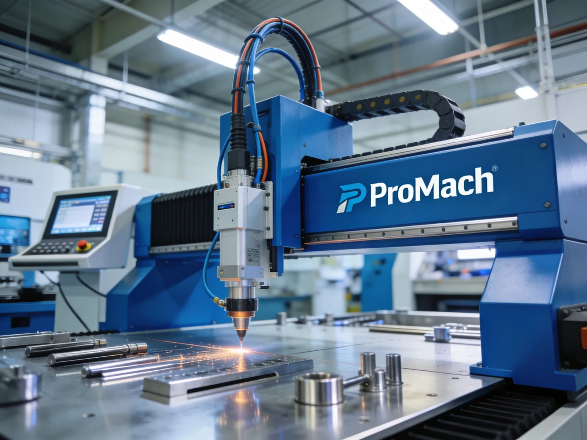 Industrial fiber laser welding machine