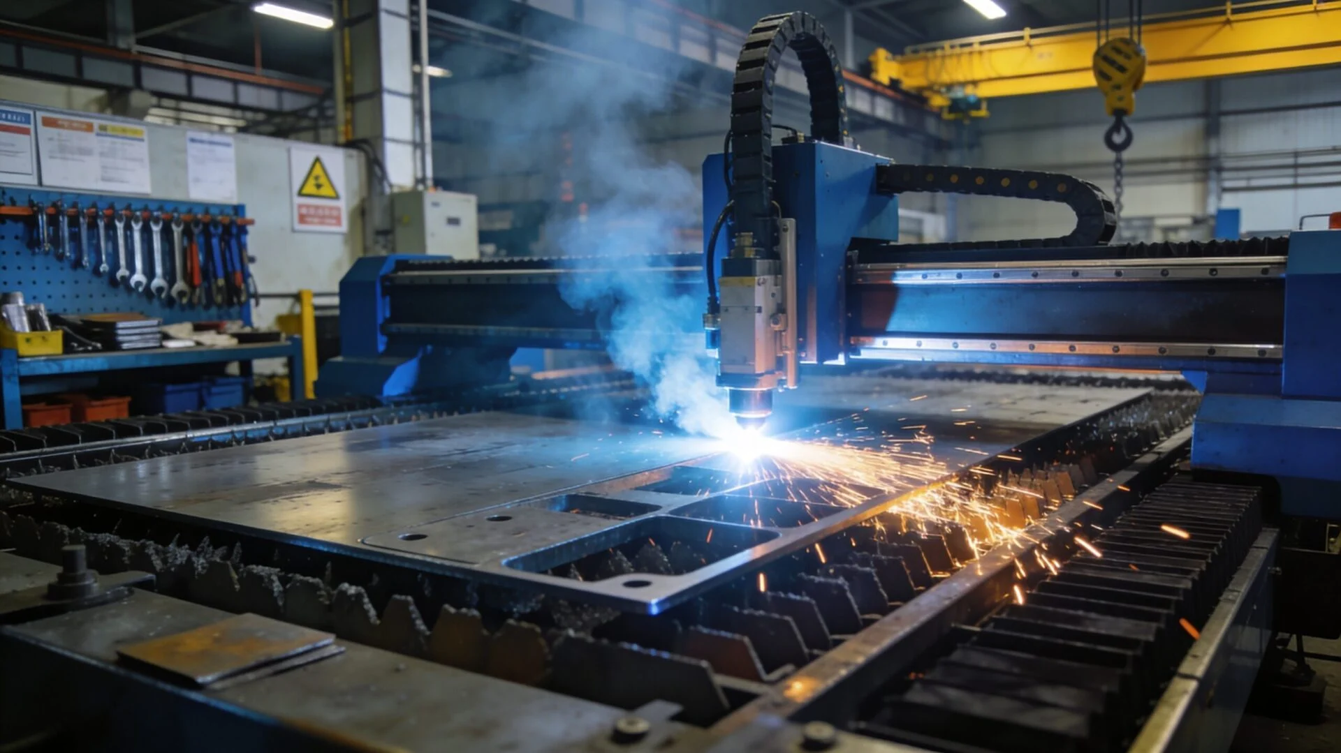 Industrial laser cutting equipment