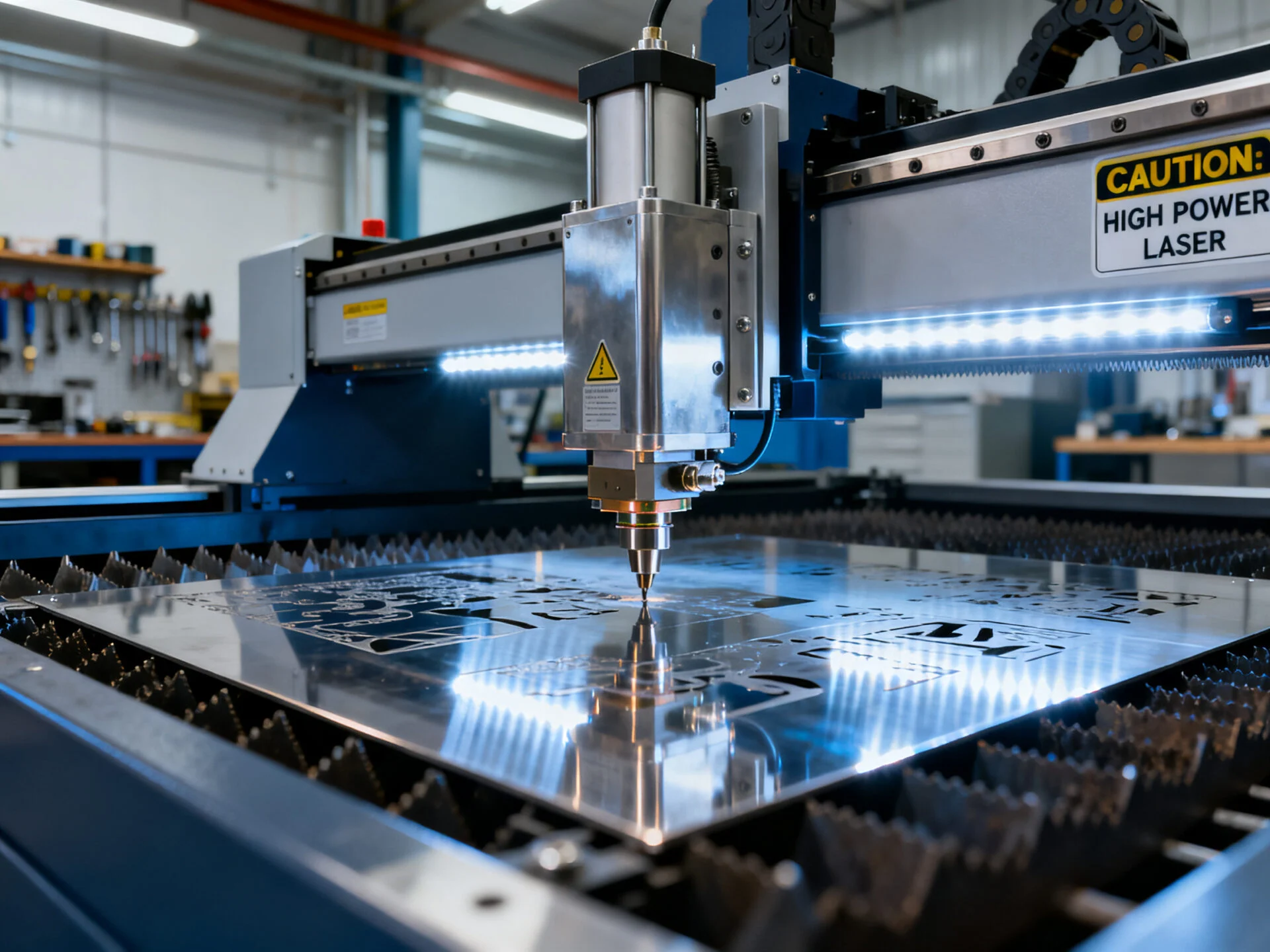 Industrial laser engraver