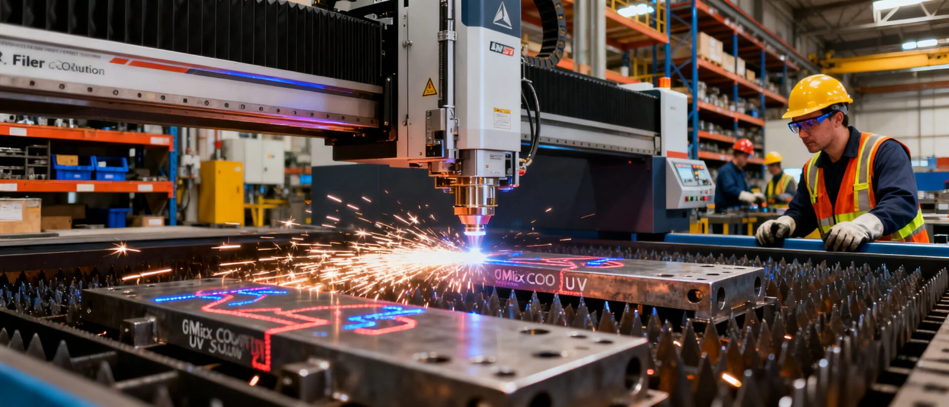 Industrial laser marking workflow