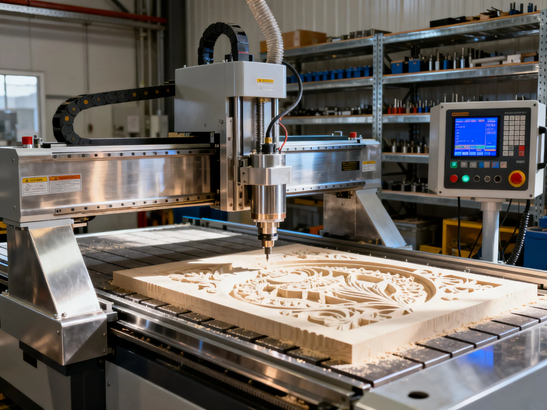 Industrial mold and prototype 3D carving