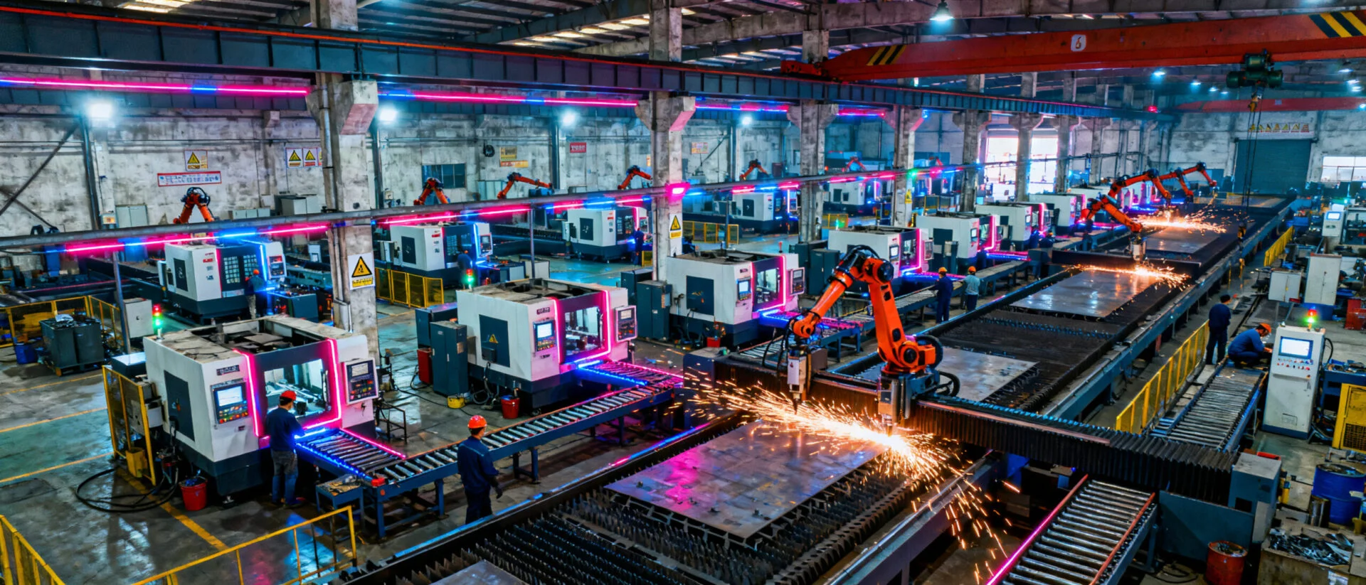 Large scale contract manufacturing and CNC solutions