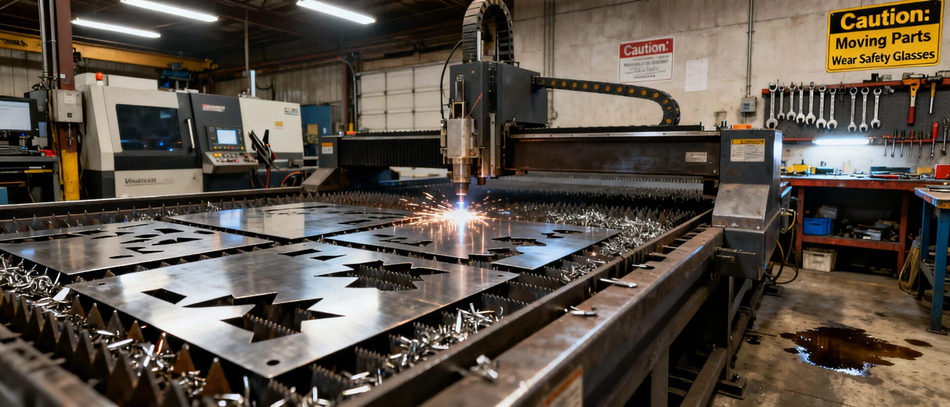 Laser cutting services supporting metal fabrication and industrial parts