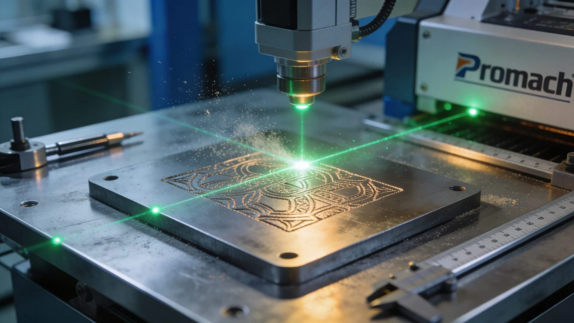 Laser machine parameter configuration