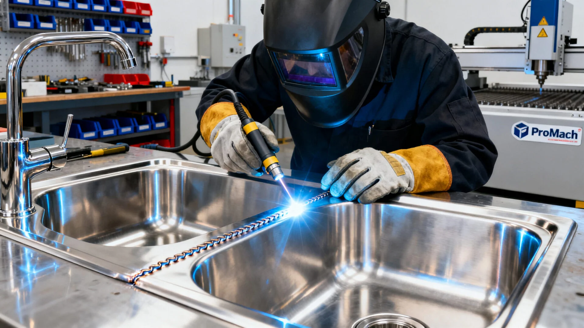 Laser welding process