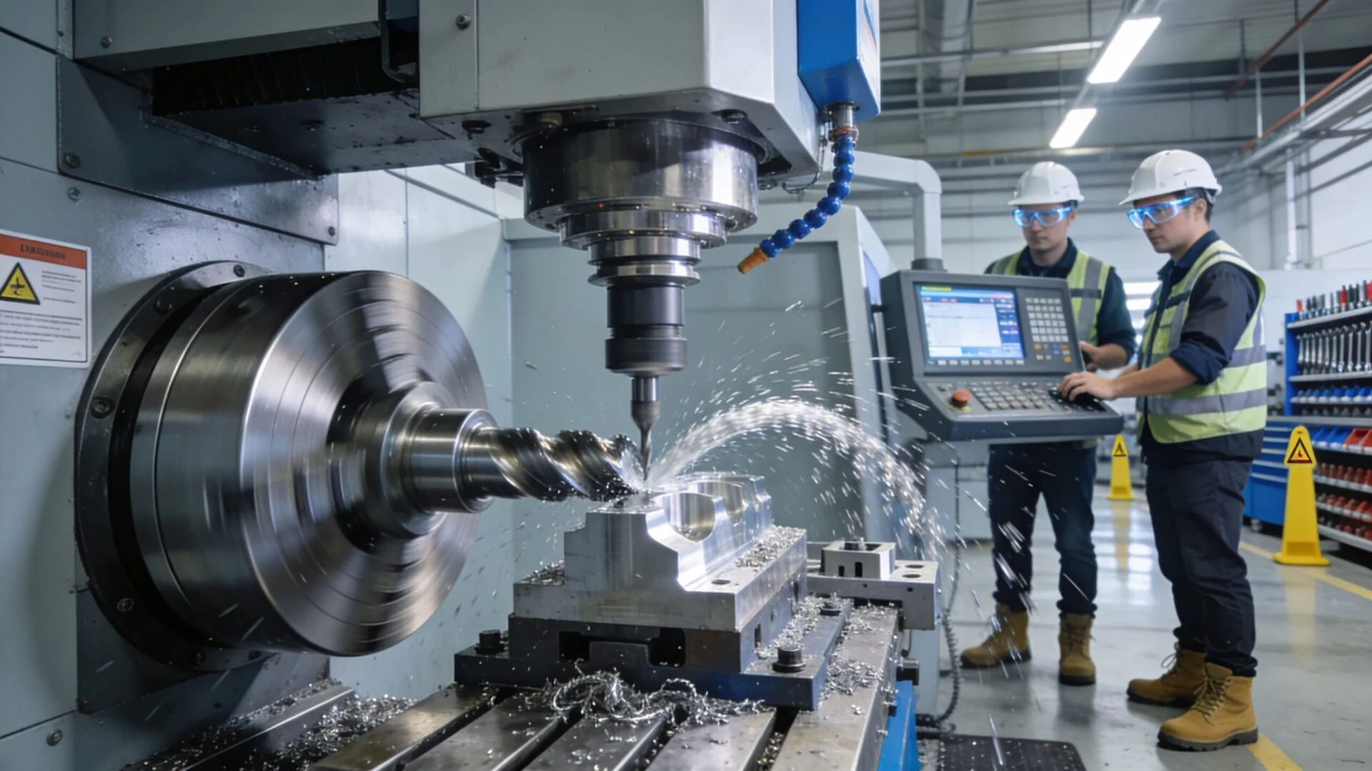 Metal Component Processing CNC