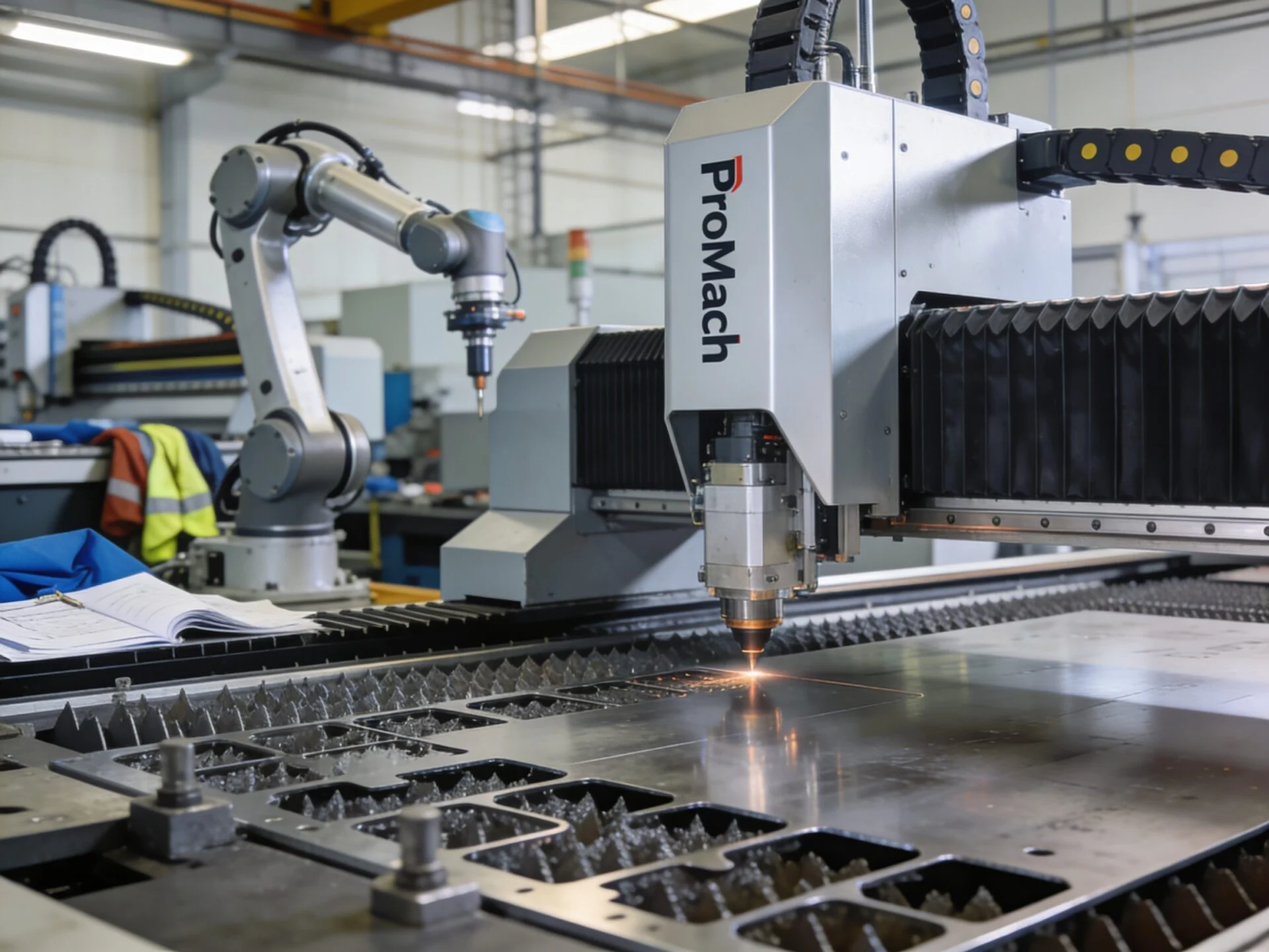 Metalworking and sheet metal processing equipment