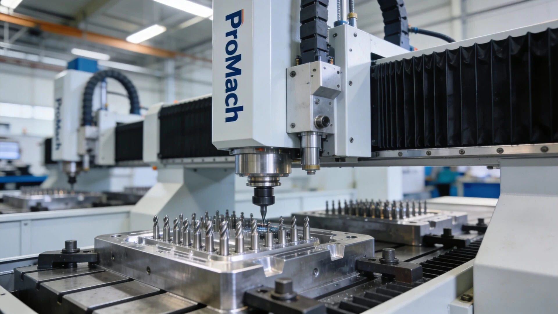 Mold making machinery and CNC milling centers