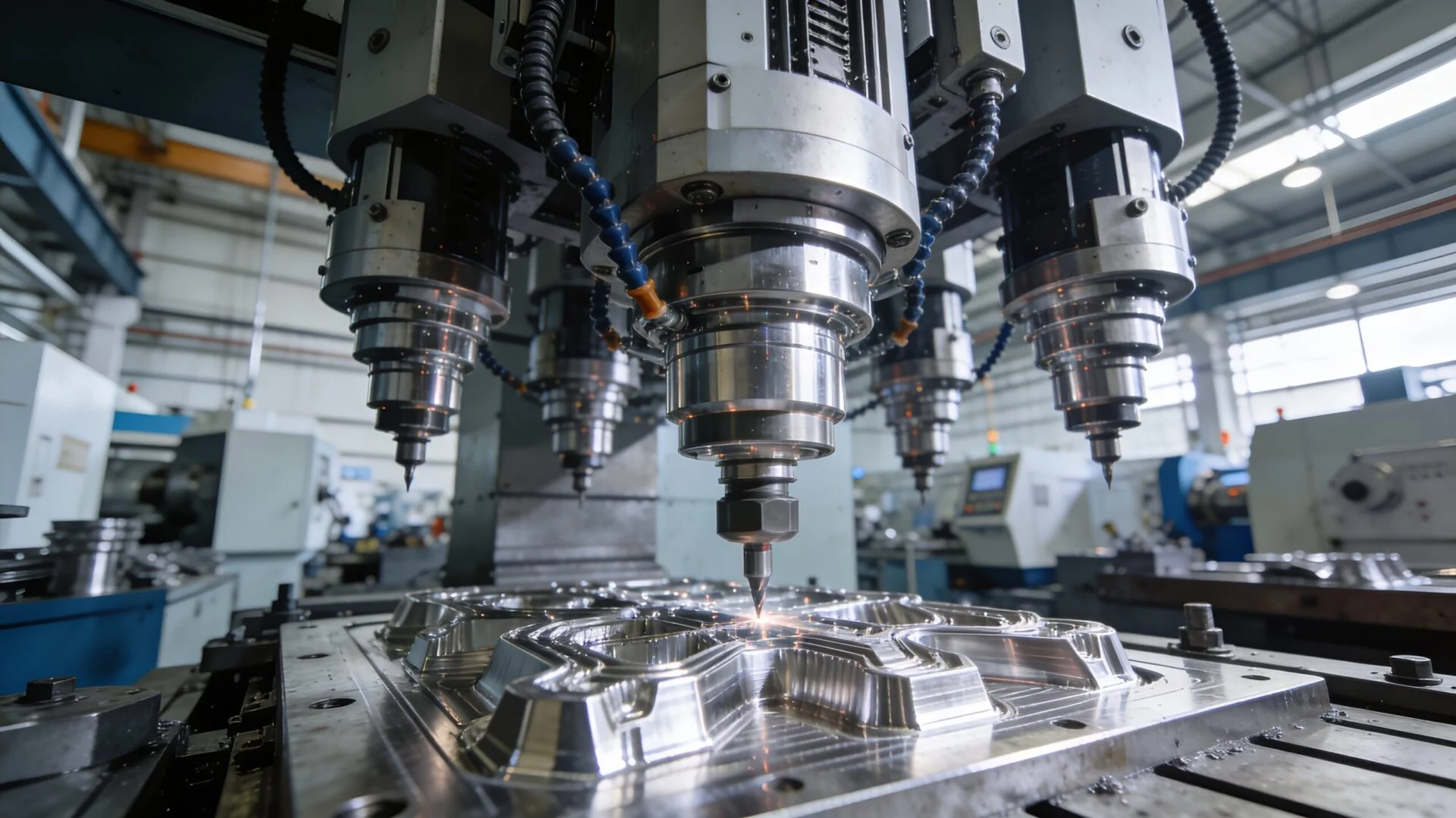 Multi-Axis Precision Metal CNC Machine