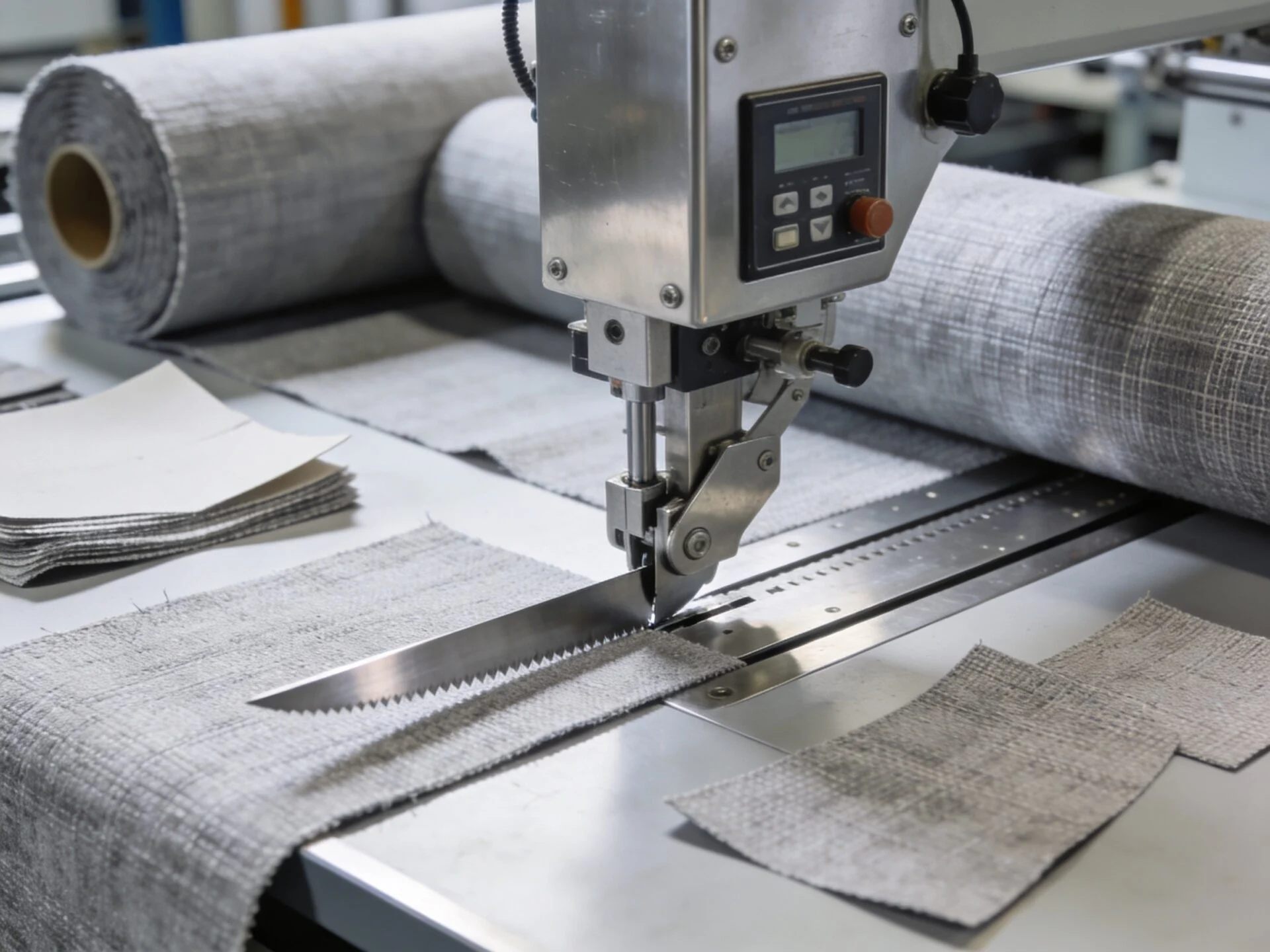 Oscillating Knife Cutting Machine