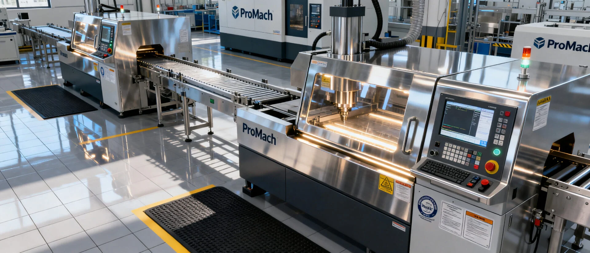 Precision manufacturing project supported by quality assurance controls