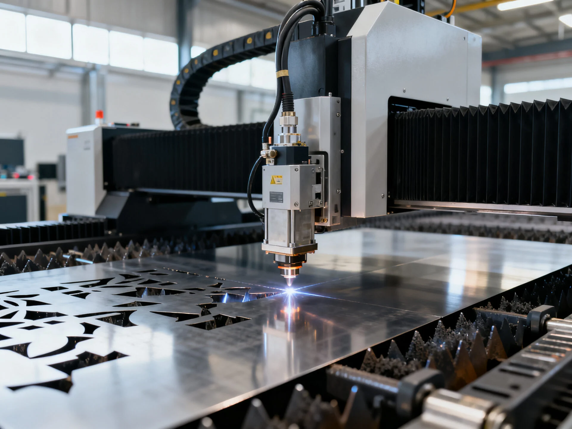 Precision metal laser cutting equipment