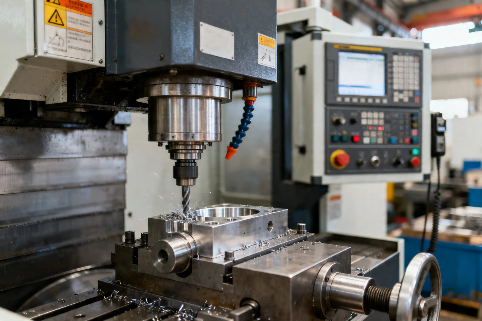 Professional CNC machining solutions in a modern industrial facility