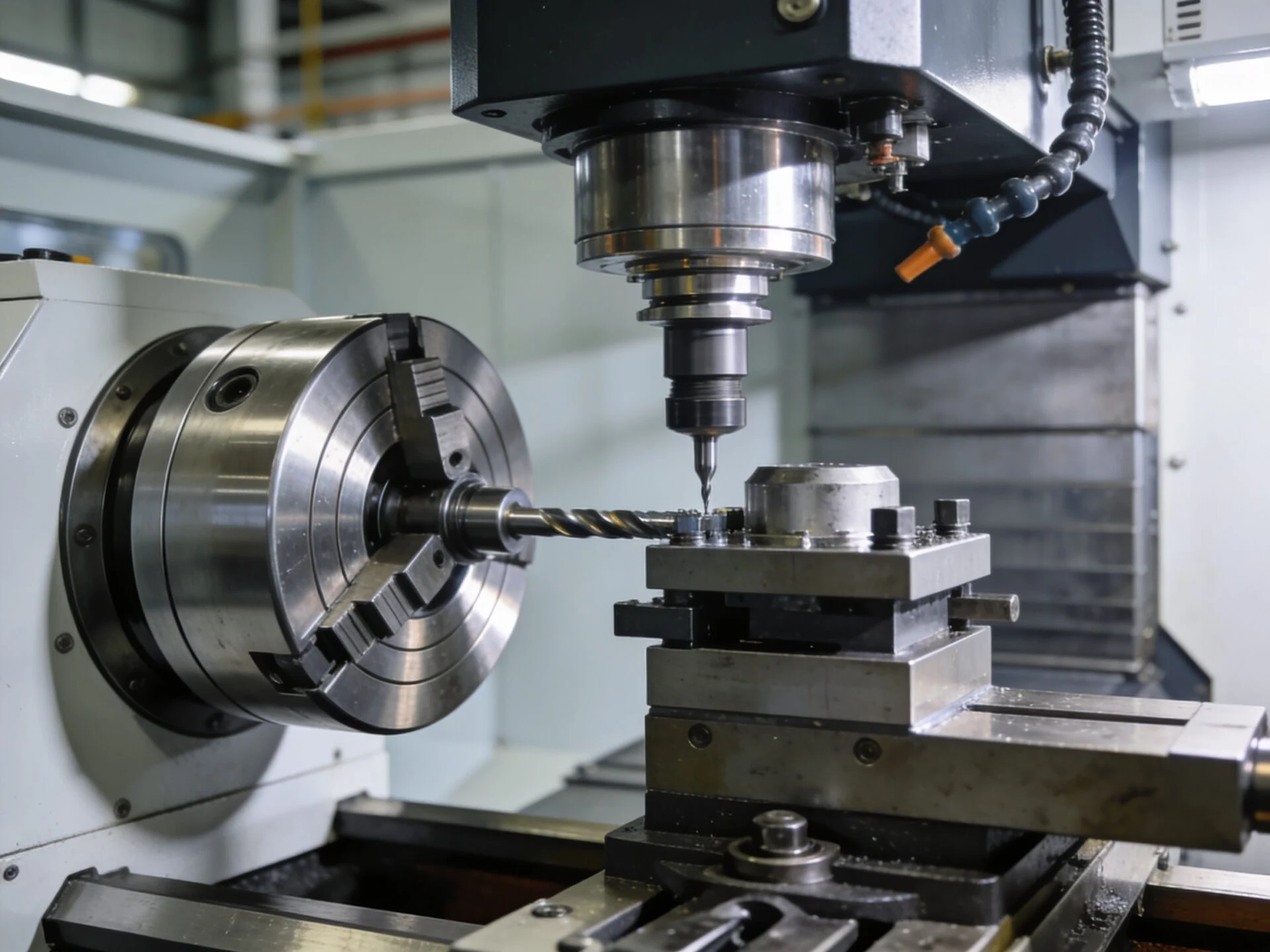 ProMach 4-axis CNC router with rotary axis for multi-sided machining