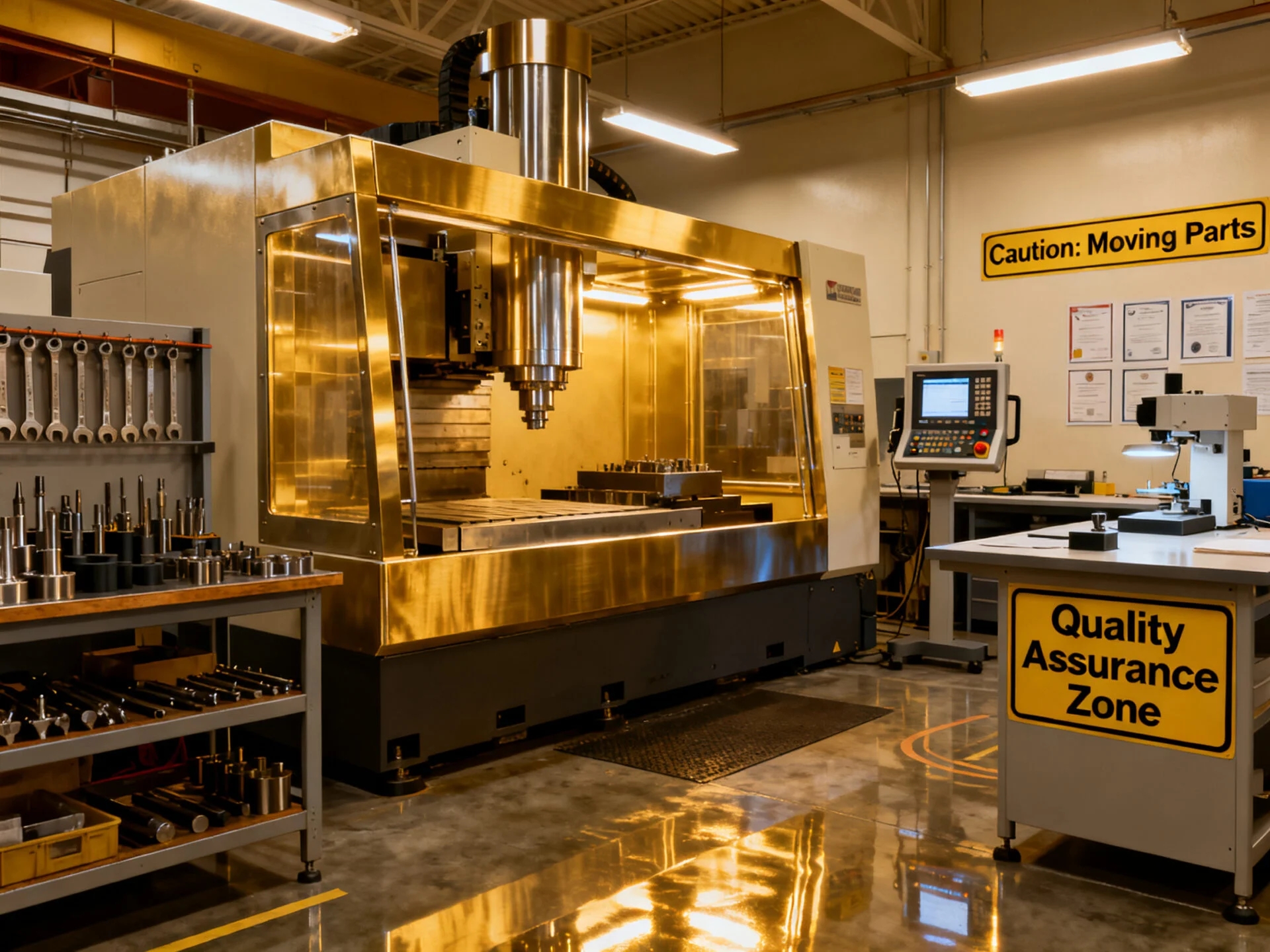 ProMach cabinet CNC machine quality inspection and CE certification process