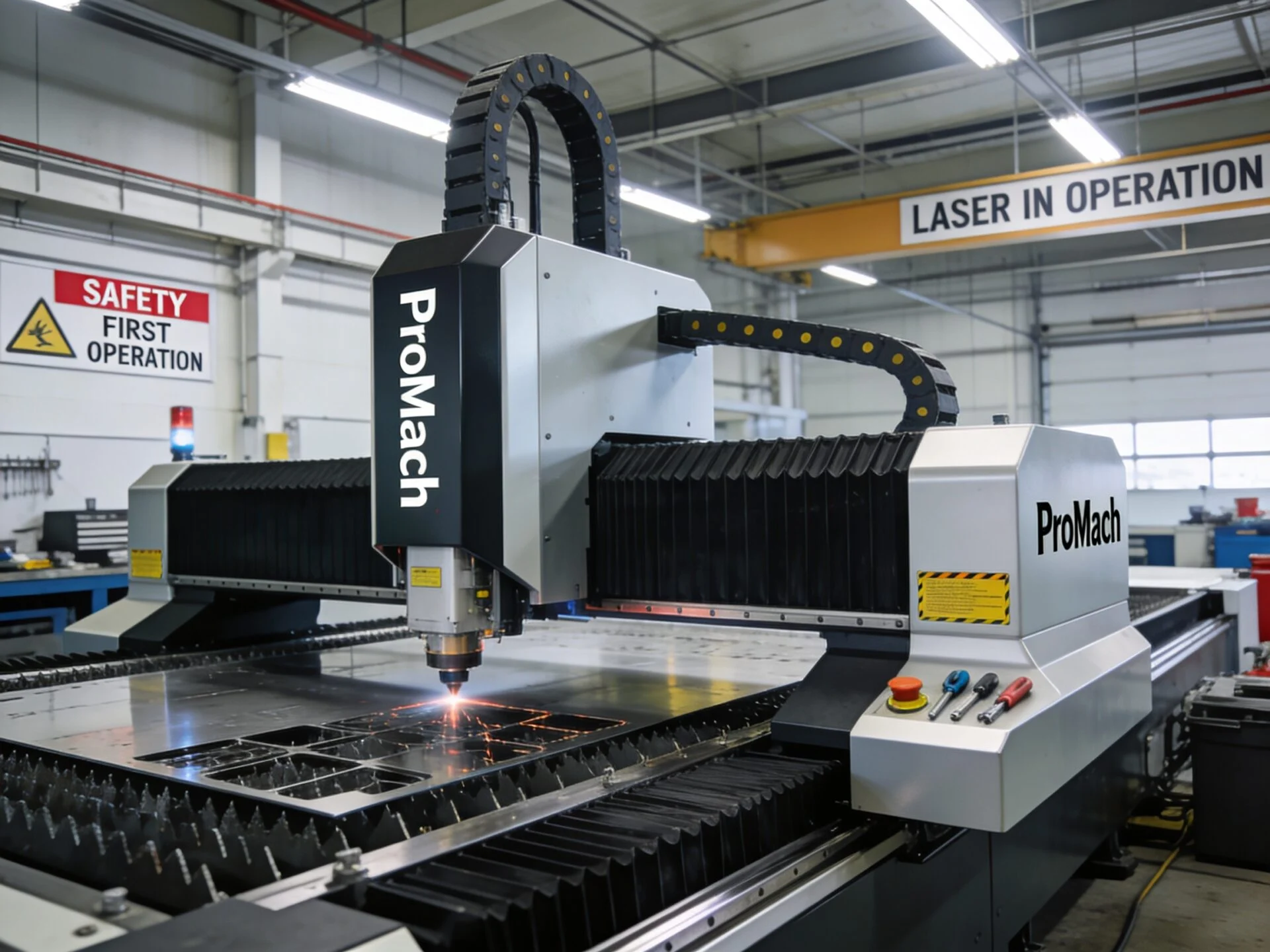 ProMach CNC laser cutting equipment