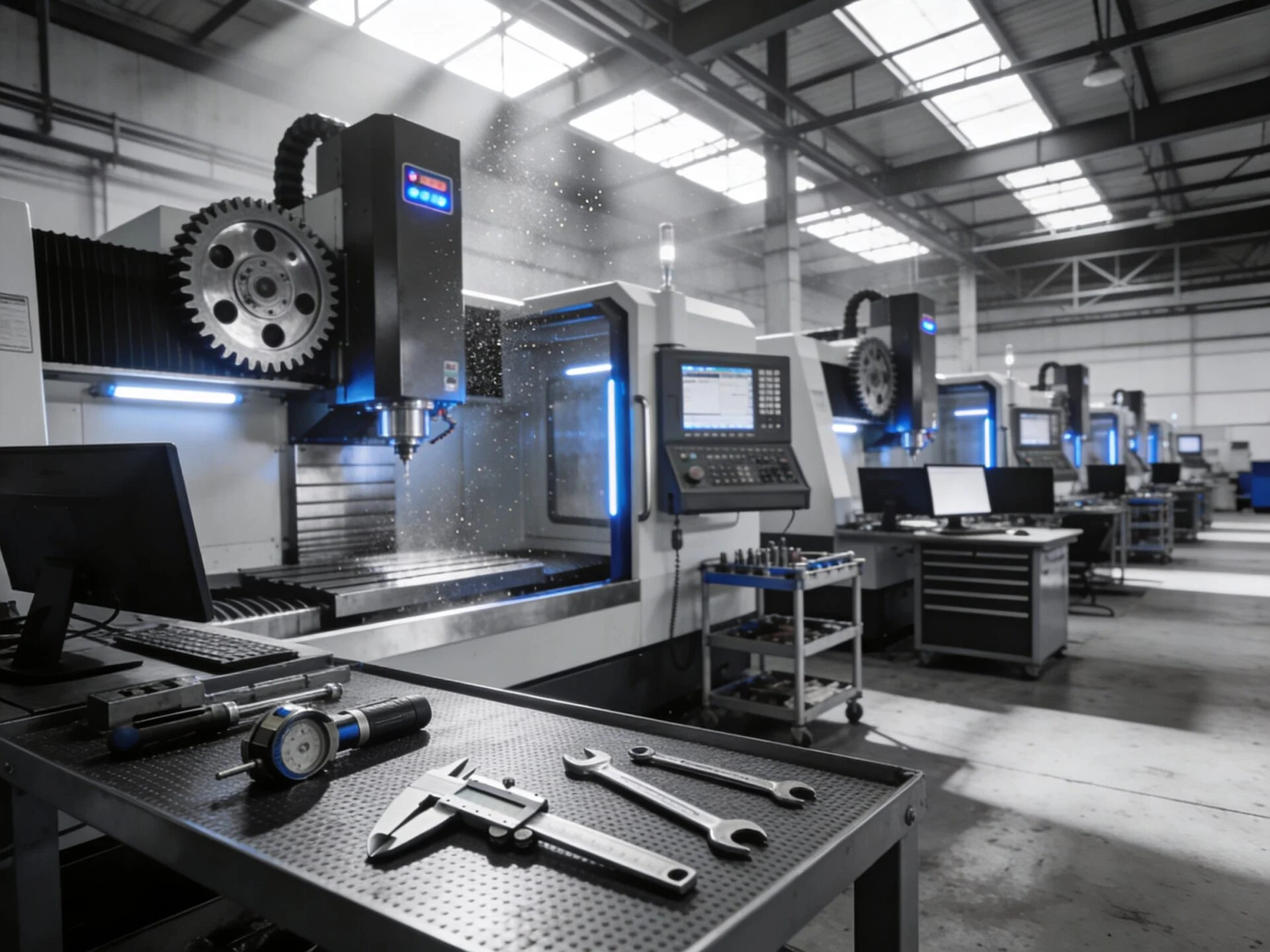 ProMach CNC machine and laser equipment manufacturing workshop