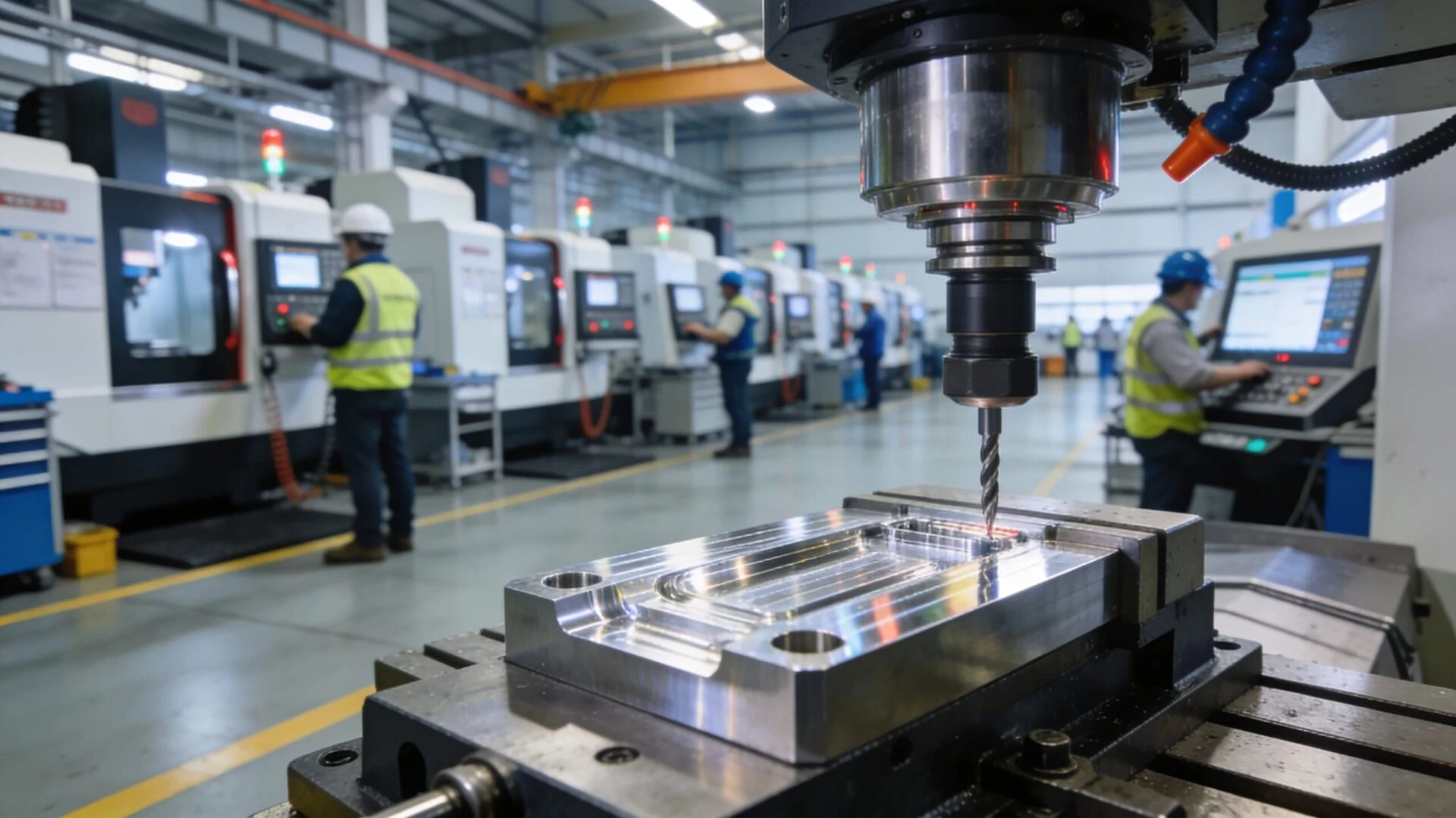 ProMach CNC machine factory quality control and testing procedure