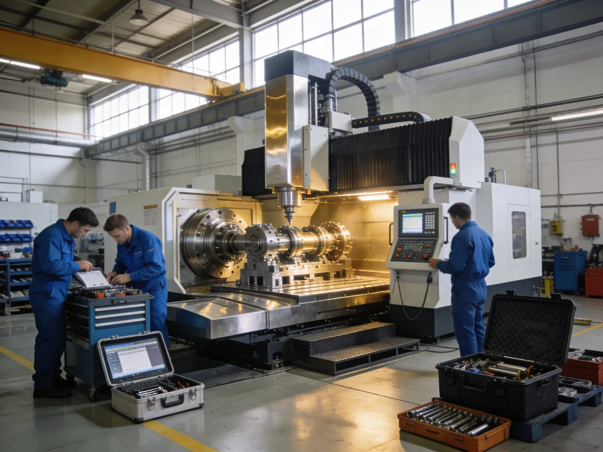 ProMach CNC machine maintenance and spare parts inventory